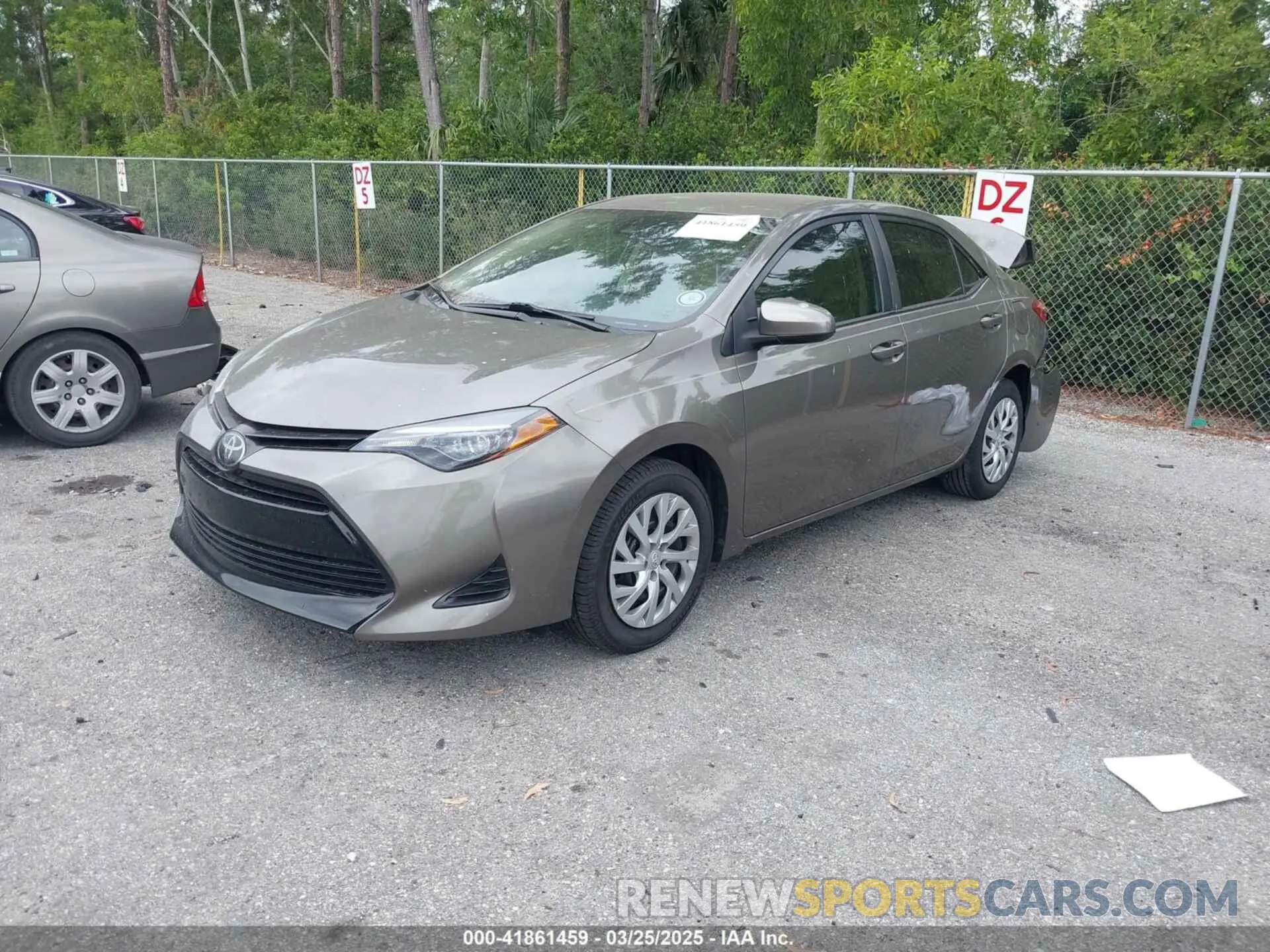 2 Photograph of a damaged car 5YFBURHE9KP939223 TOYOTA COROLLA 2019