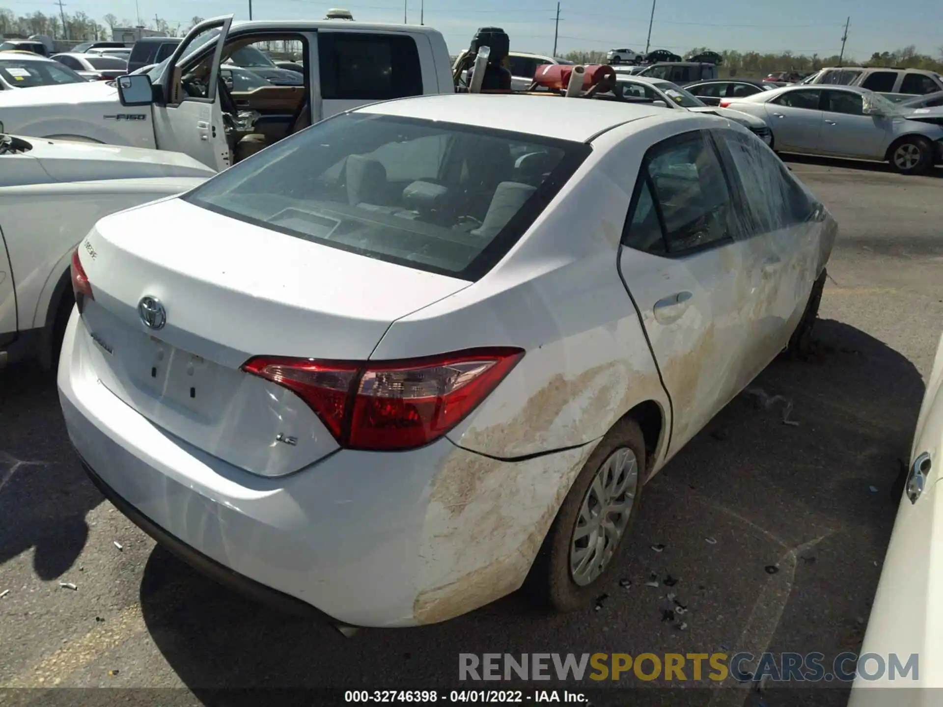 4 Photograph of a damaged car 5YFBURHE9KP940257 TOYOTA COROLLA 2019