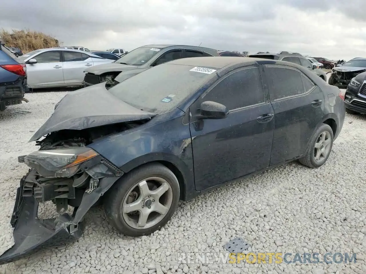 1 Photograph of a damaged car 5YFBURHE9KP940856 TOYOTA COROLLA 2019
