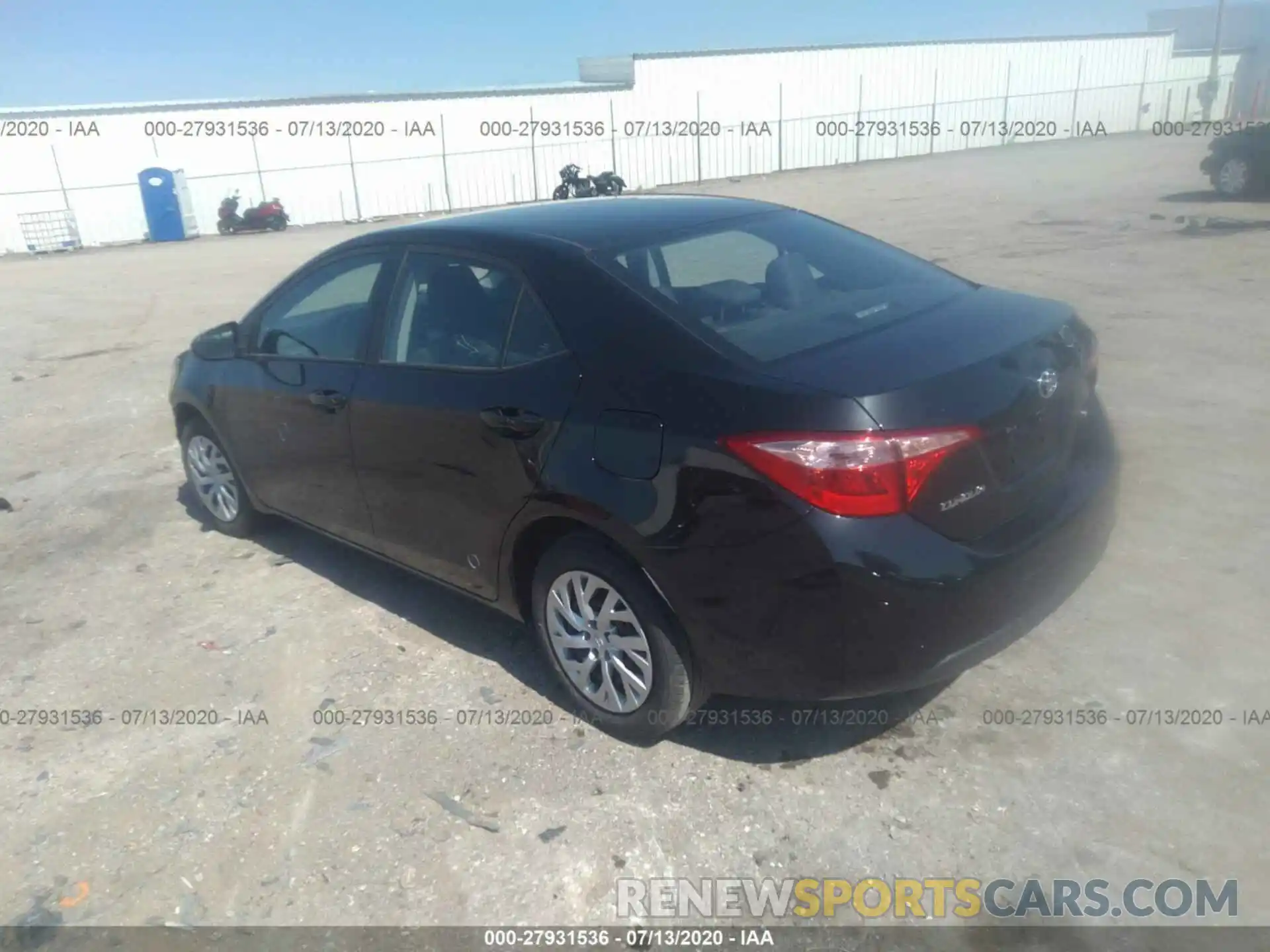 3 Photograph of a damaged car 5YFBURHE9KP941179 TOYOTA COROLLA 2019