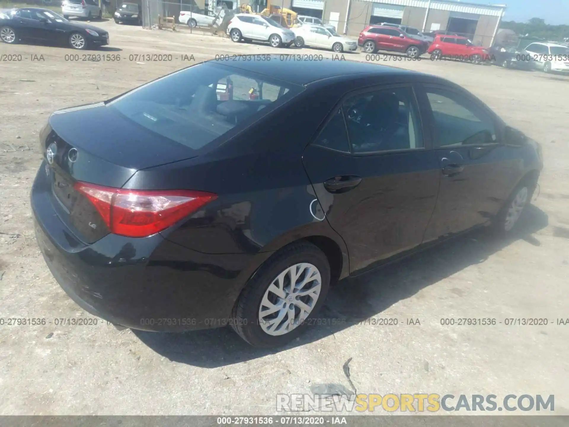 4 Photograph of a damaged car 5YFBURHE9KP941179 TOYOTA COROLLA 2019