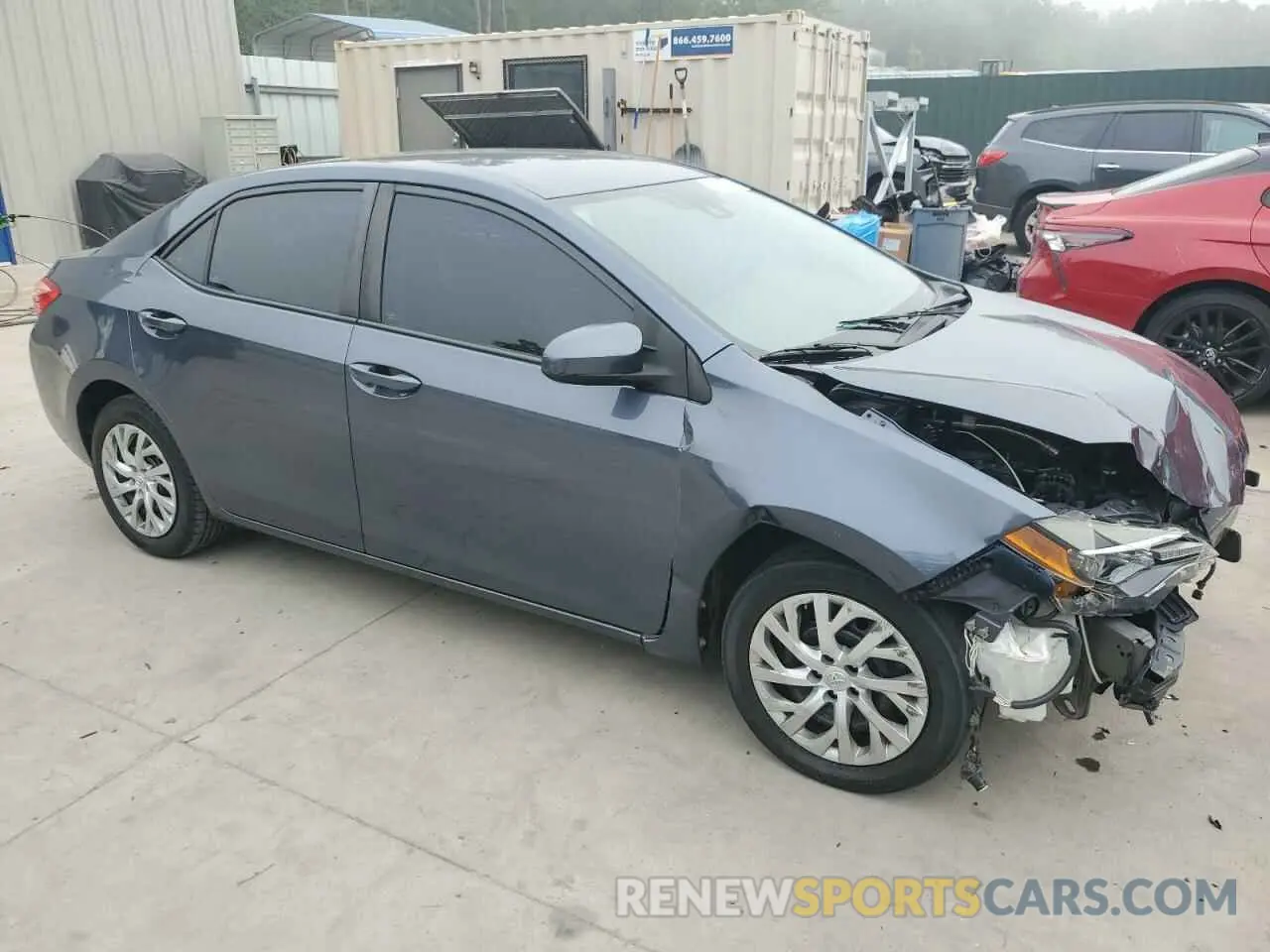 4 Photograph of a damaged car 5YFBURHE9KP941327 TOYOTA COROLLA 2019
