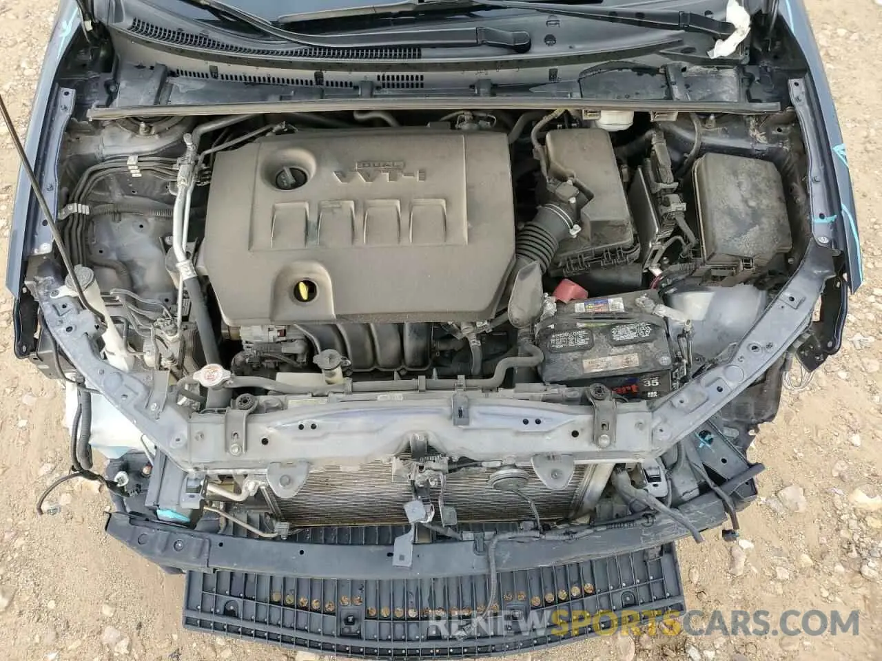 11 Photograph of a damaged car 5YFBURHE9KP945555 TOYOTA COROLLA 2019