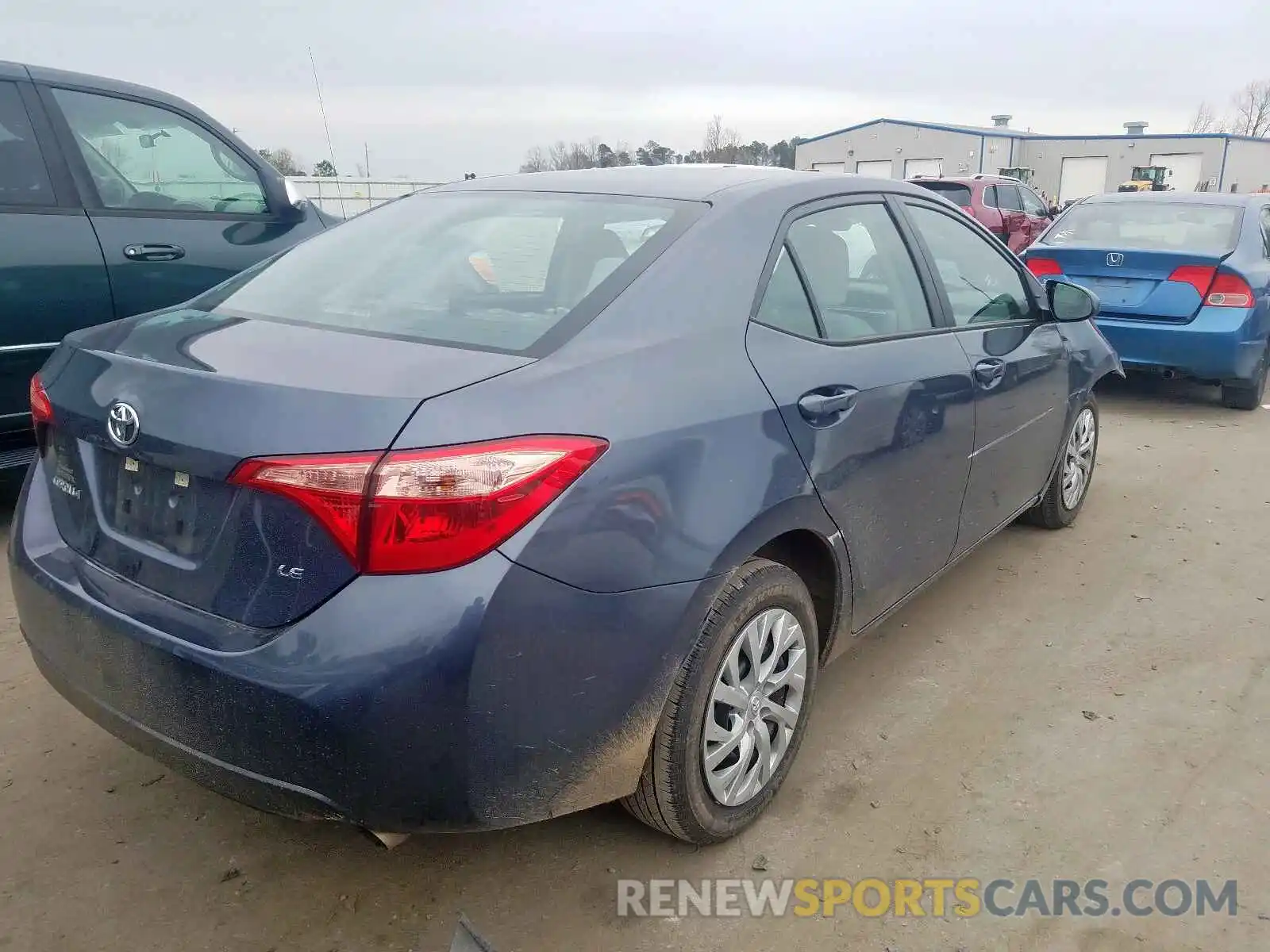 4 Photograph of a damaged car 5YFBURHE9KP948049 TOYOTA COROLLA 2019