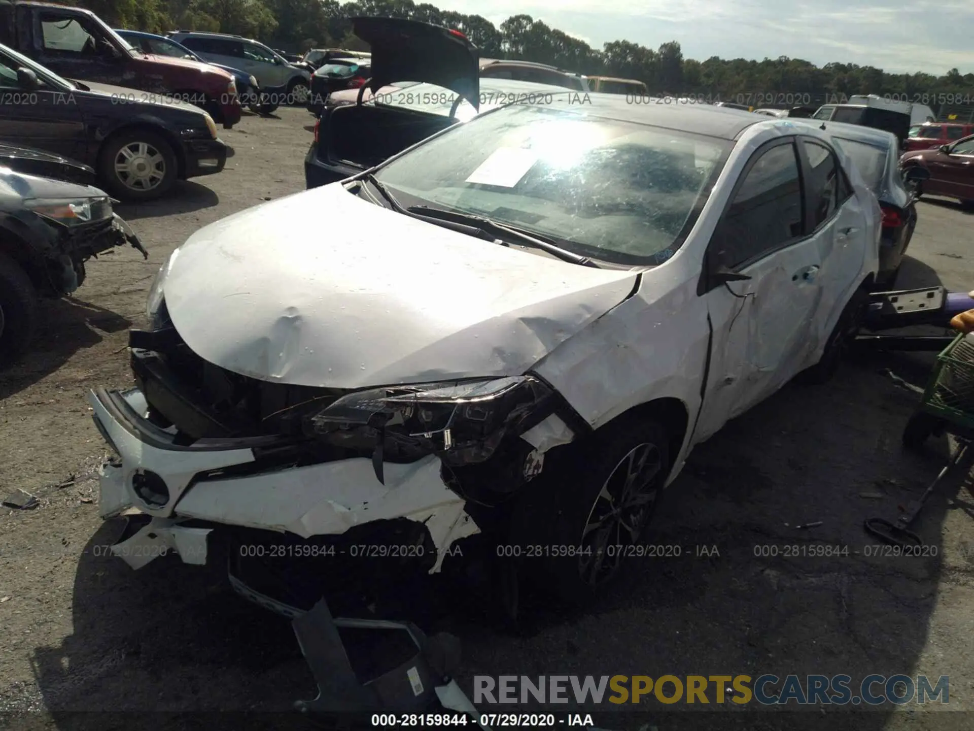 6 Photograph of a damaged car 5YFBURHEXKP857467 TOYOTA COROLLA 2019