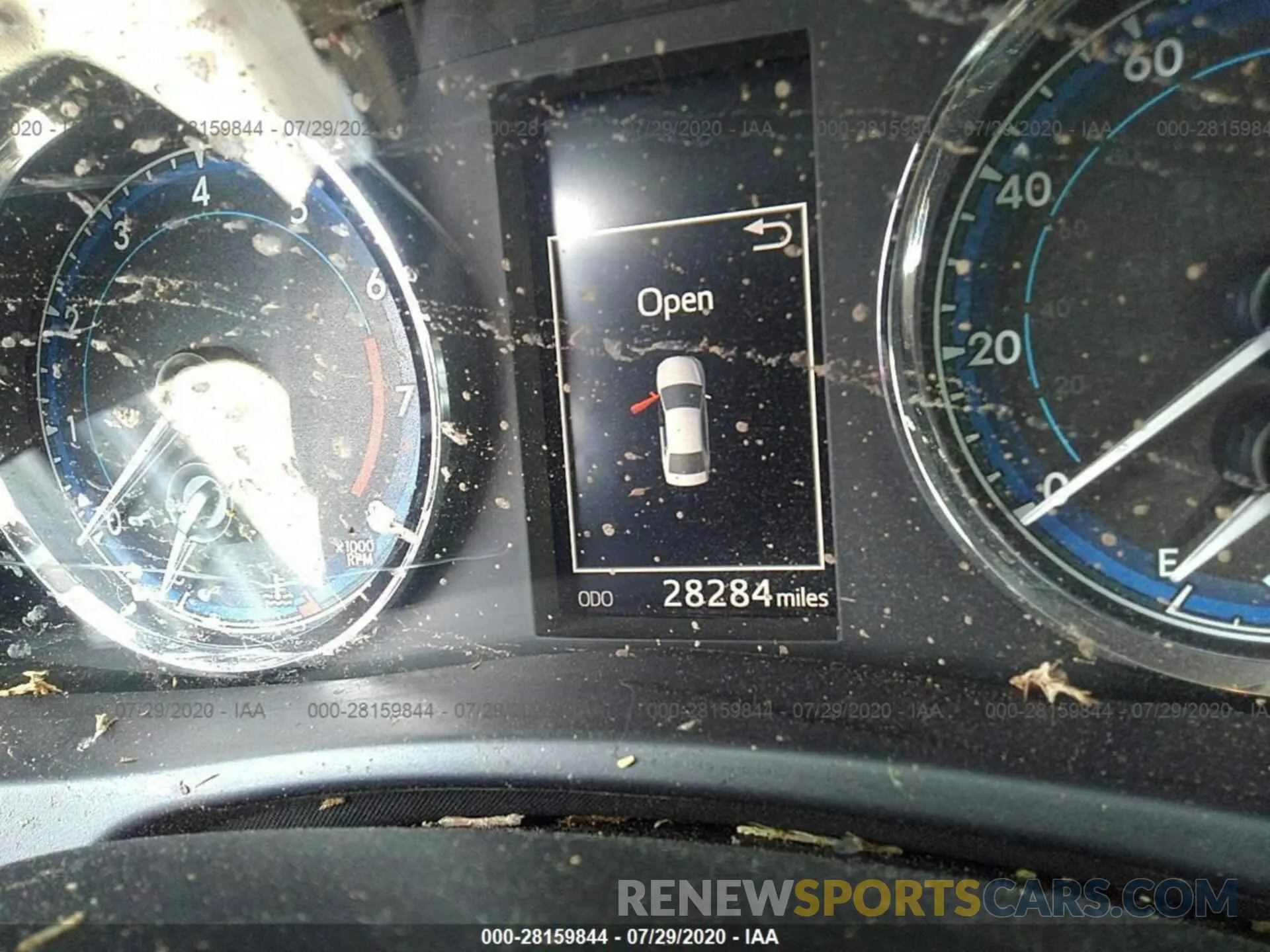 7 Photograph of a damaged car 5YFBURHEXKP857467 TOYOTA COROLLA 2019