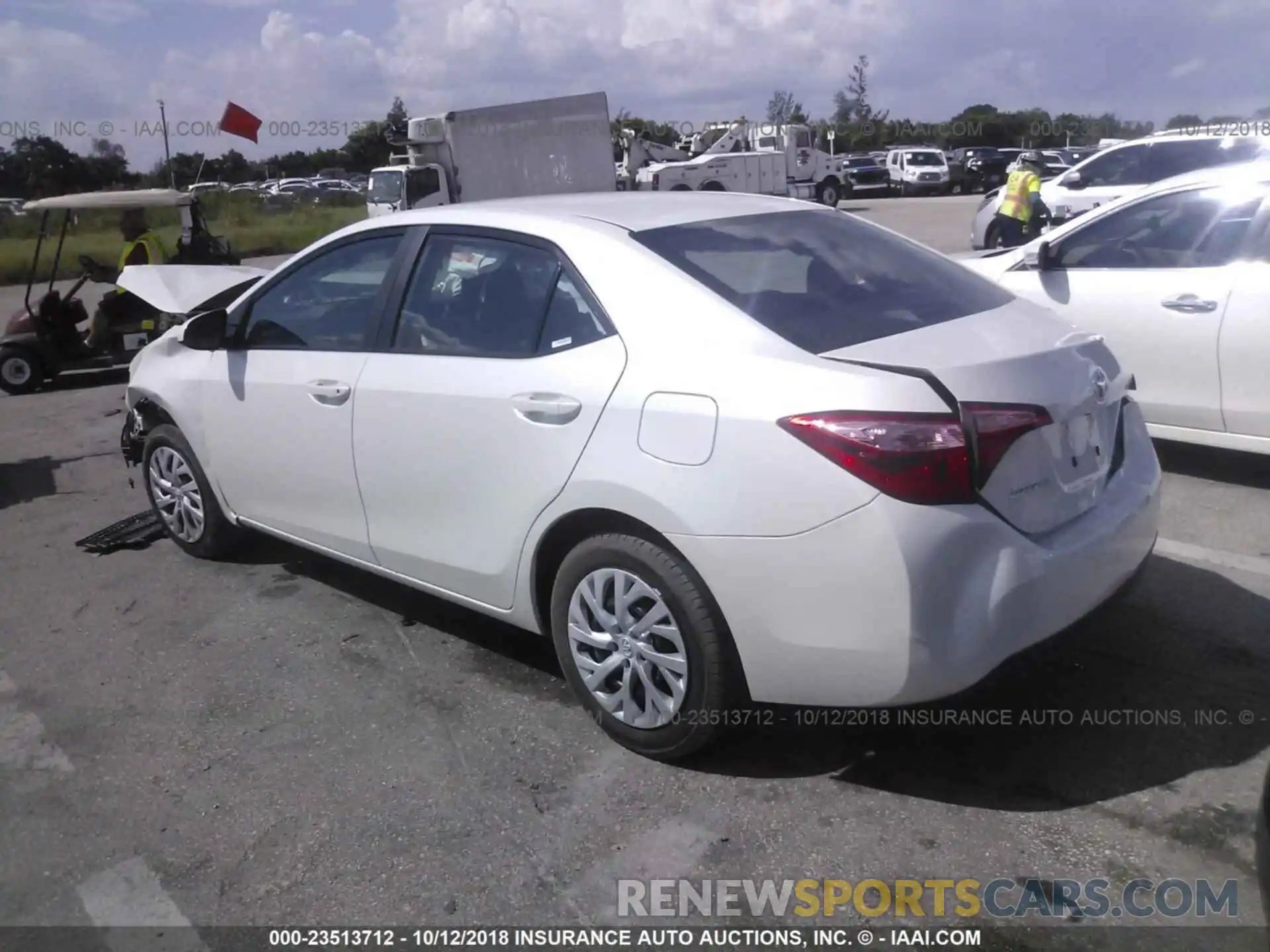 3 Photograph of a damaged car 5YFBURHEXKP860000 Toyota Corolla 2019