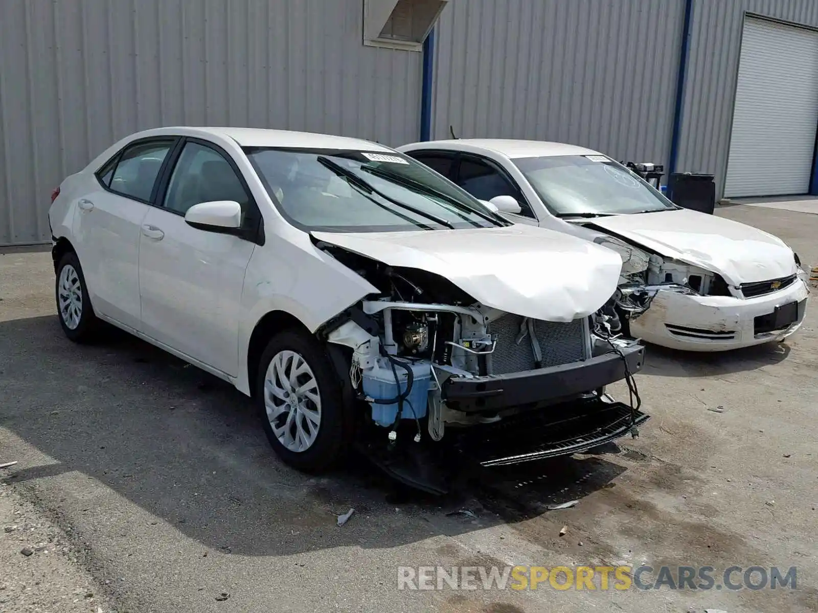 1 Photograph of a damaged car 5YFBURHEXKP860238 TOYOTA COROLLA 2019