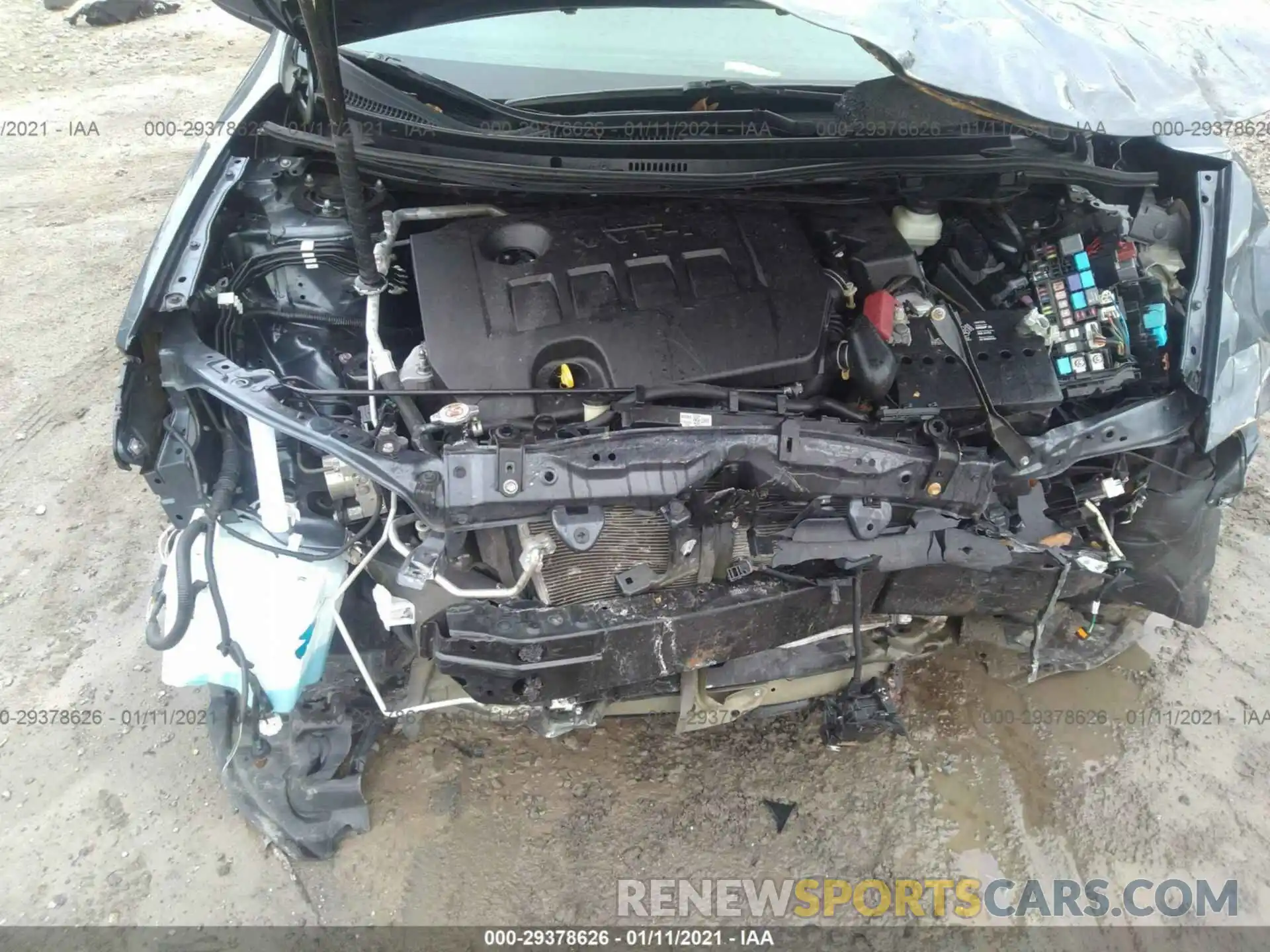 10 Photograph of a damaged car 5YFBURHEXKP862703 TOYOTA COROLLA 2019