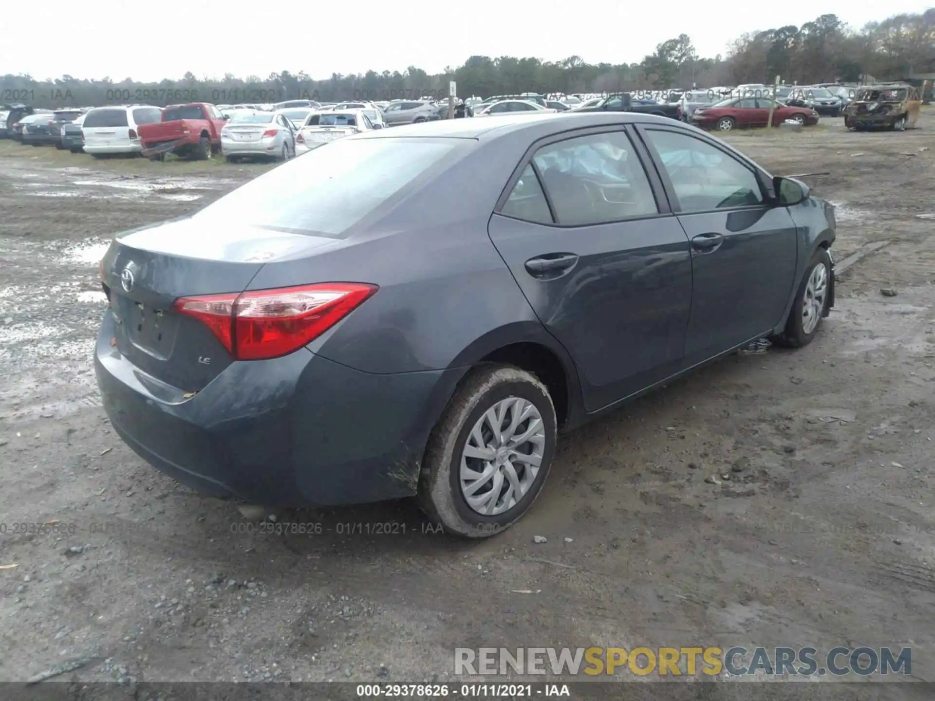 4 Photograph of a damaged car 5YFBURHEXKP862703 TOYOTA COROLLA 2019