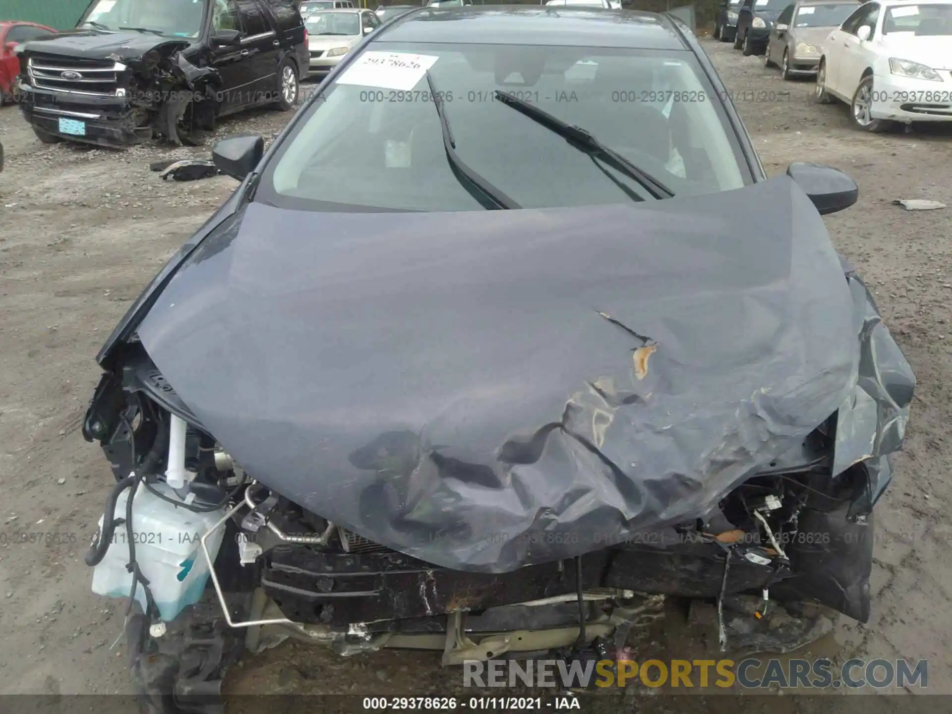 6 Photograph of a damaged car 5YFBURHEXKP862703 TOYOTA COROLLA 2019