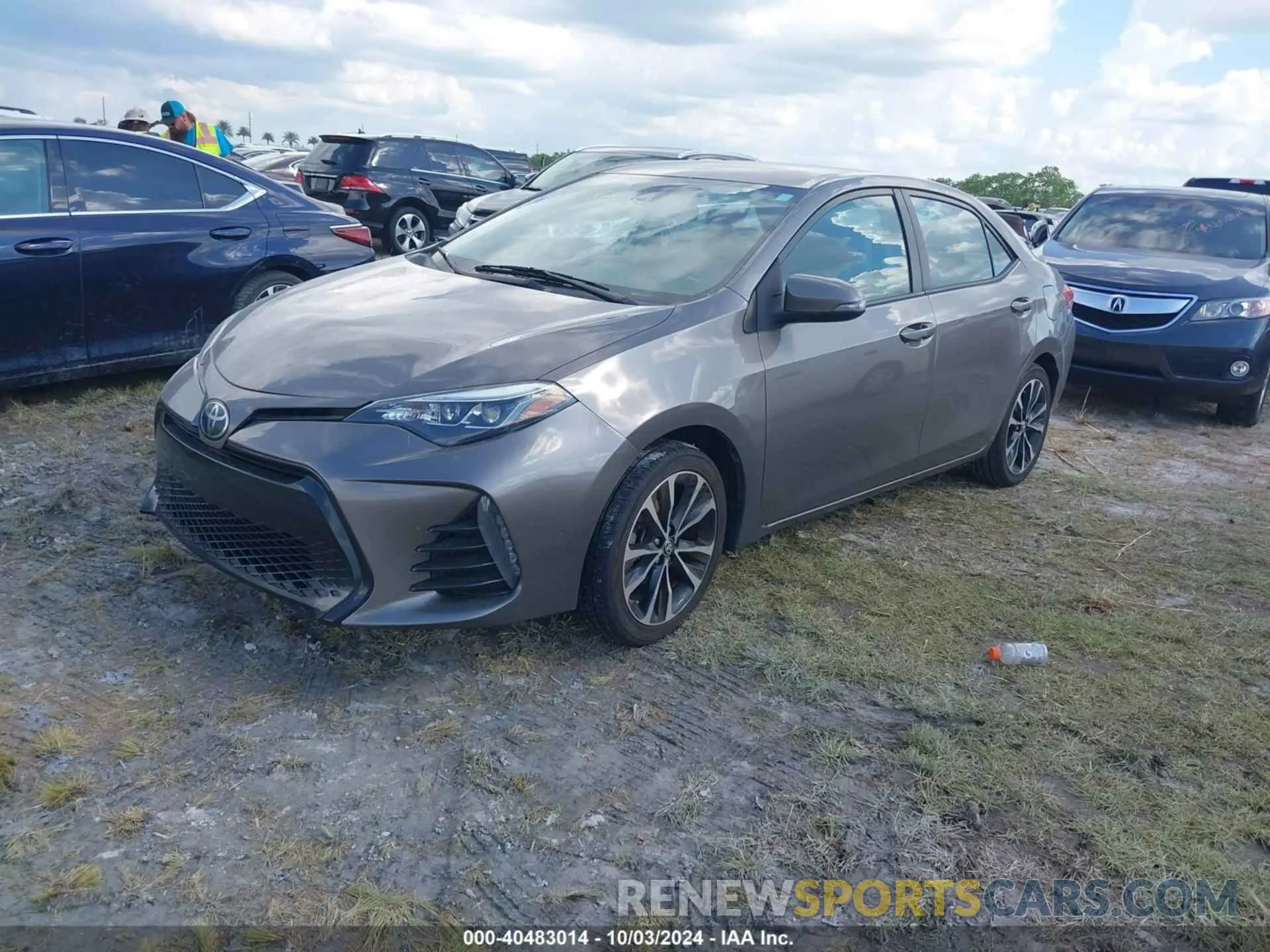 2 Photograph of a damaged car 5YFBURHEXKP865049 TOYOTA COROLLA 2019