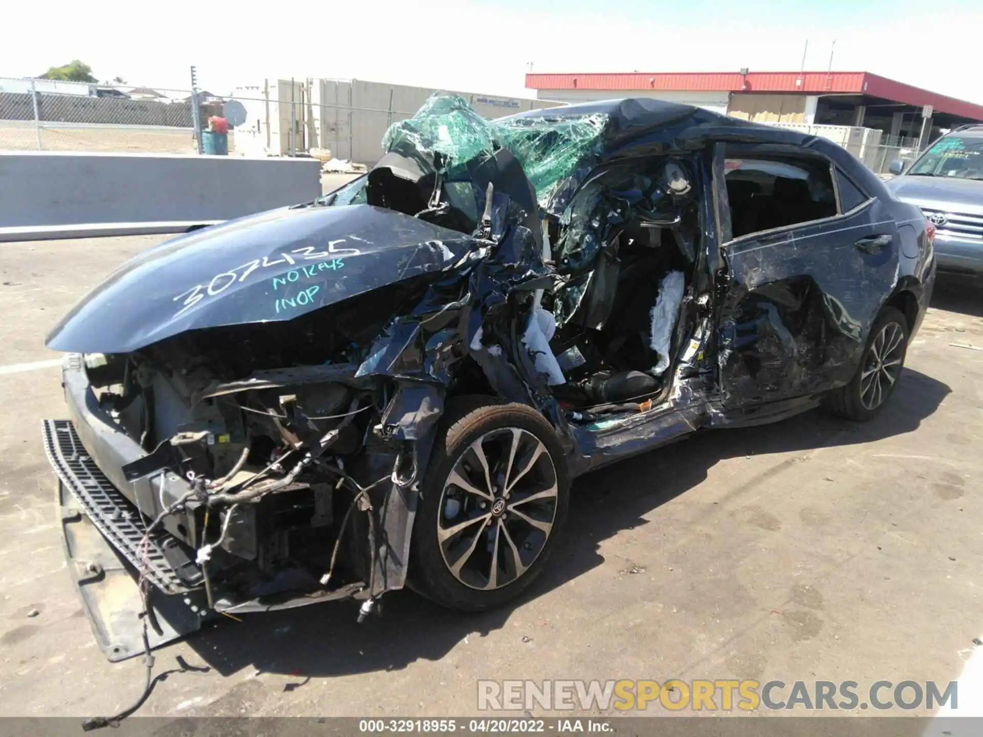 6 Photograph of a damaged car 5YFBURHEXKP865293 TOYOTA COROLLA 2019