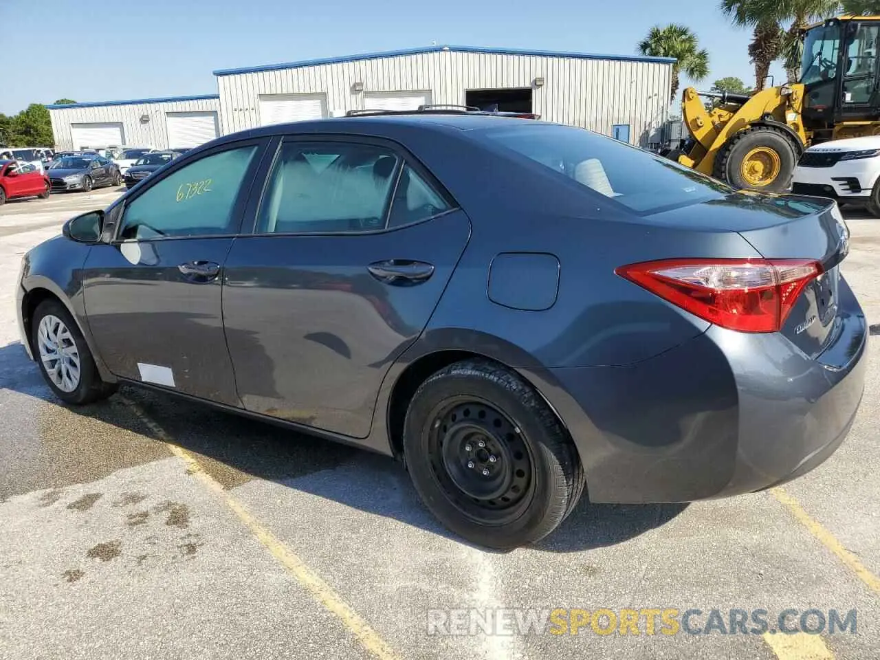 2 Photograph of a damaged car 5YFBURHEXKP866220 TOYOTA COROLLA 2019
