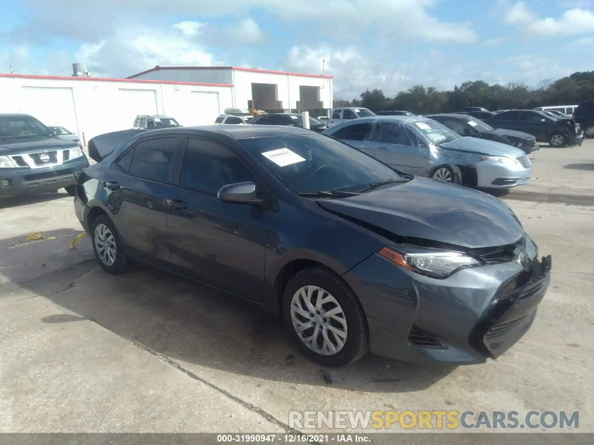 1 Photograph of a damaged car 5YFBURHEXKP866542 TOYOTA COROLLA 2019