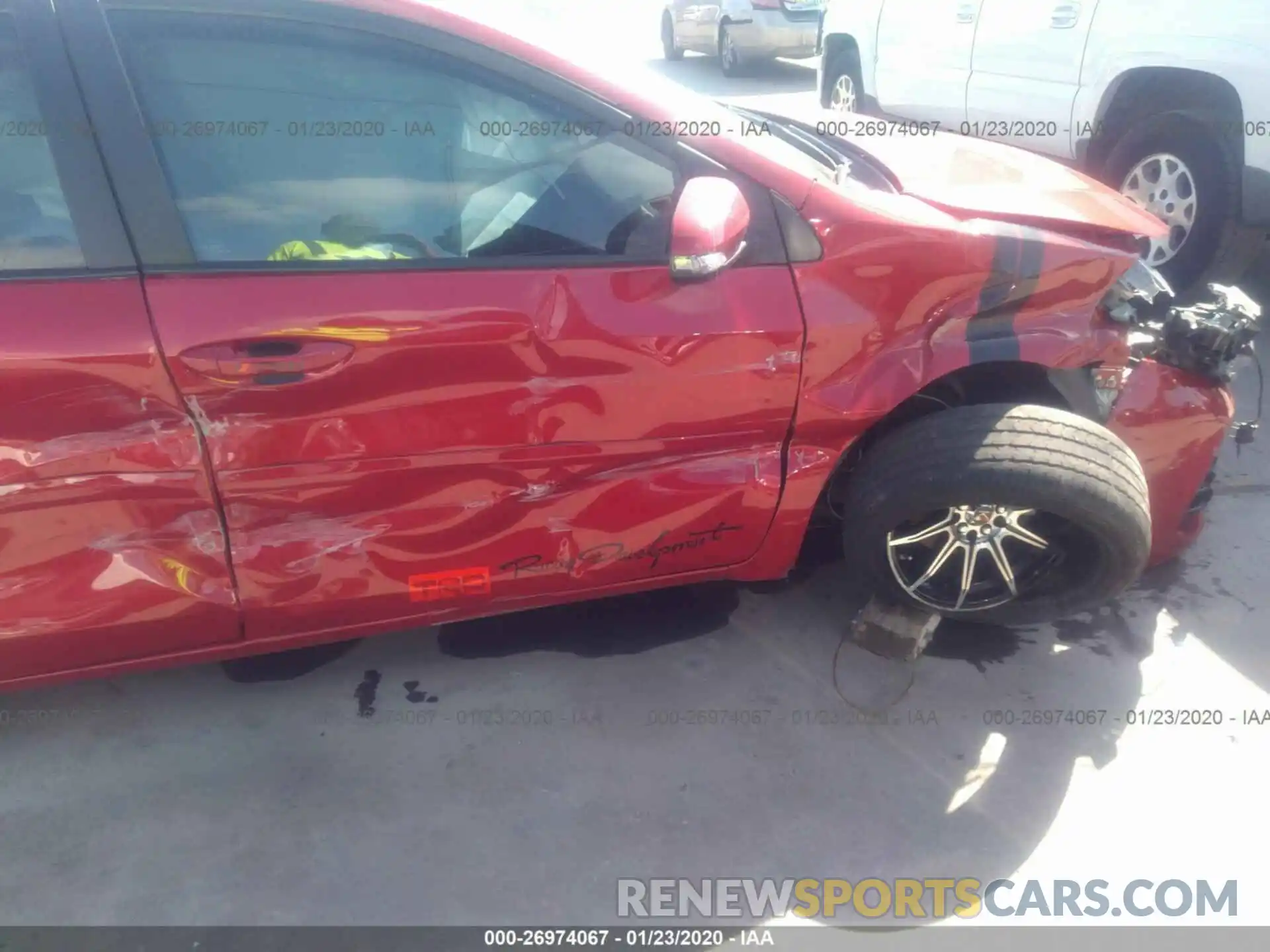 6 Photograph of a damaged car 5YFBURHEXKP868355 TOYOTA COROLLA 2019