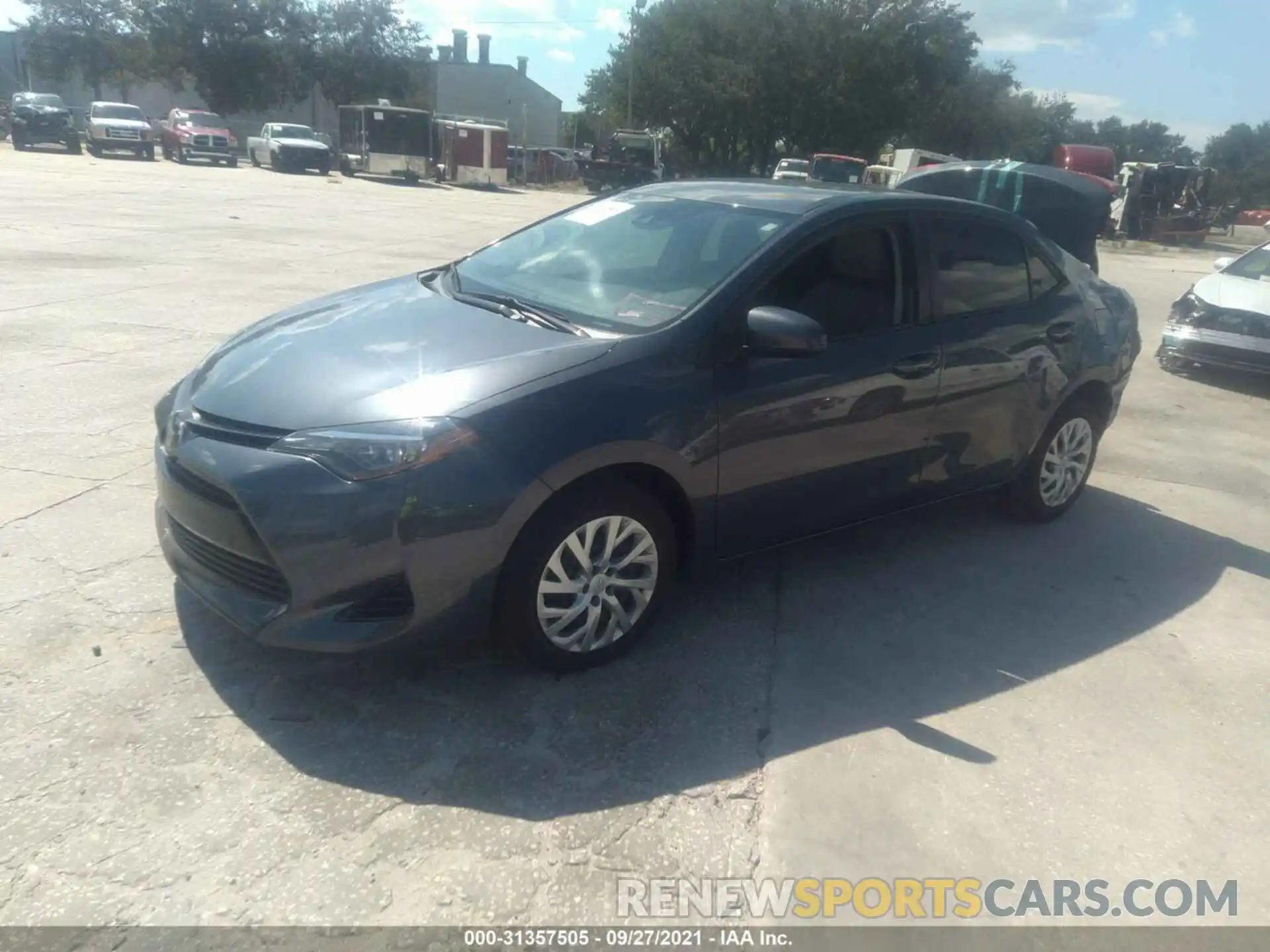 2 Photograph of a damaged car 5YFBURHEXKP868730 TOYOTA COROLLA 2019