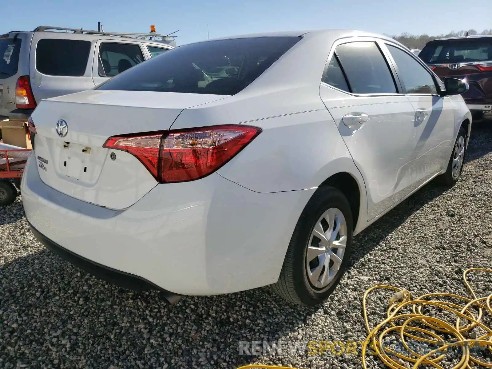 4 Photograph of a damaged car 5YFBURHEXKP868887 TOYOTA COROLLA 2019