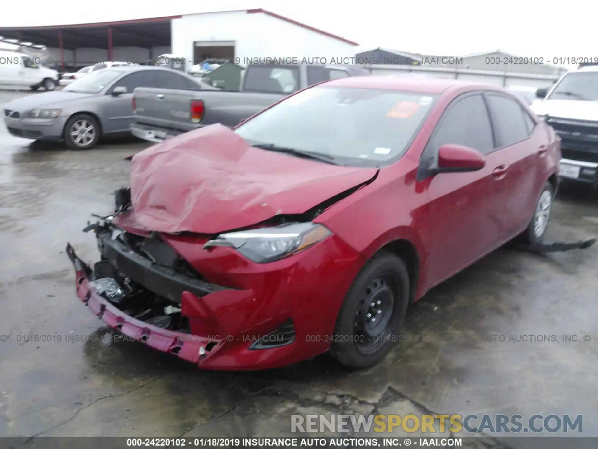 2 Photograph of a damaged car 5YFBURHEXKP868968 TOYOTA COROLLA 2019