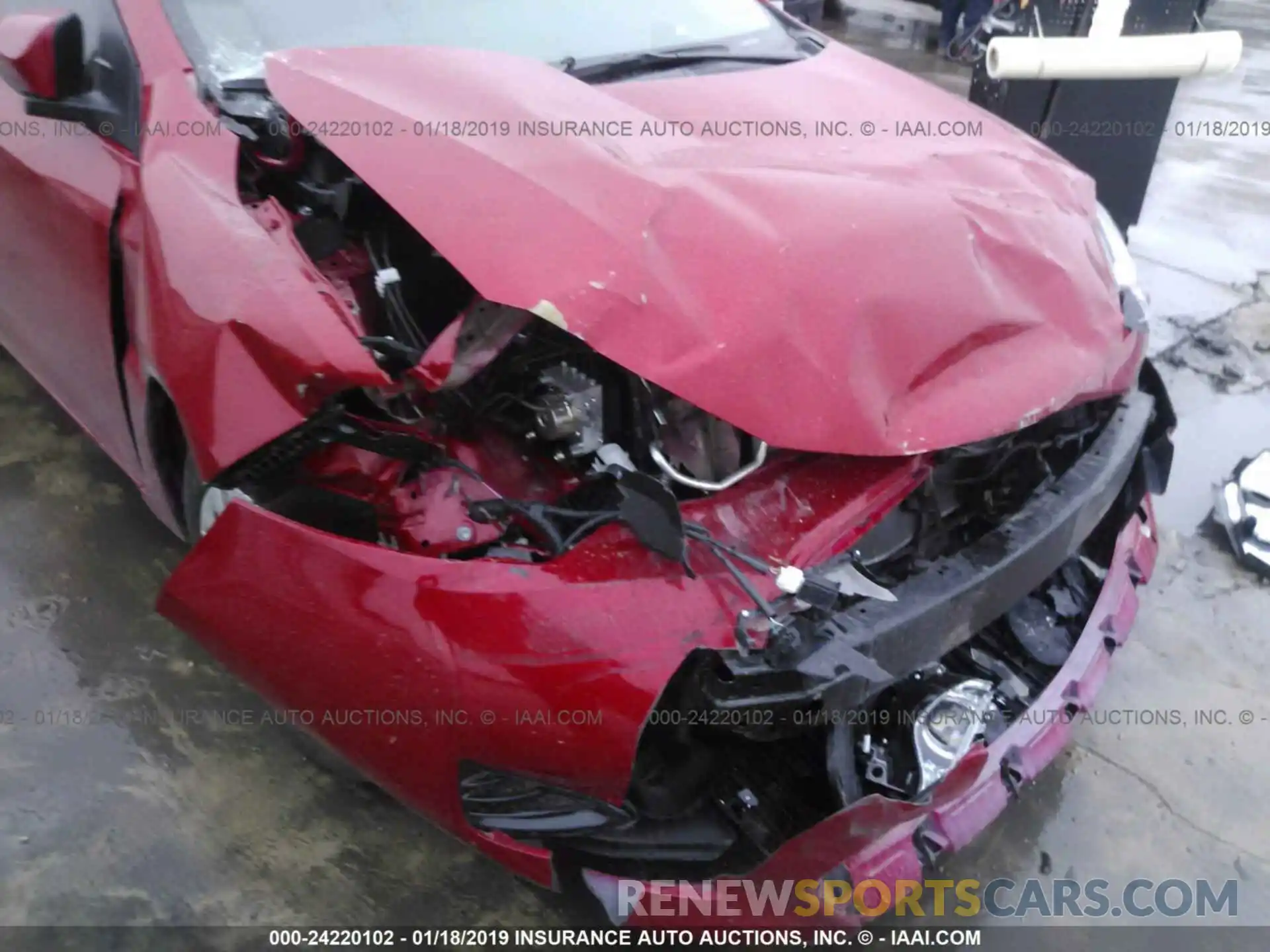 6 Photograph of a damaged car 5YFBURHEXKP868968 TOYOTA COROLLA 2019