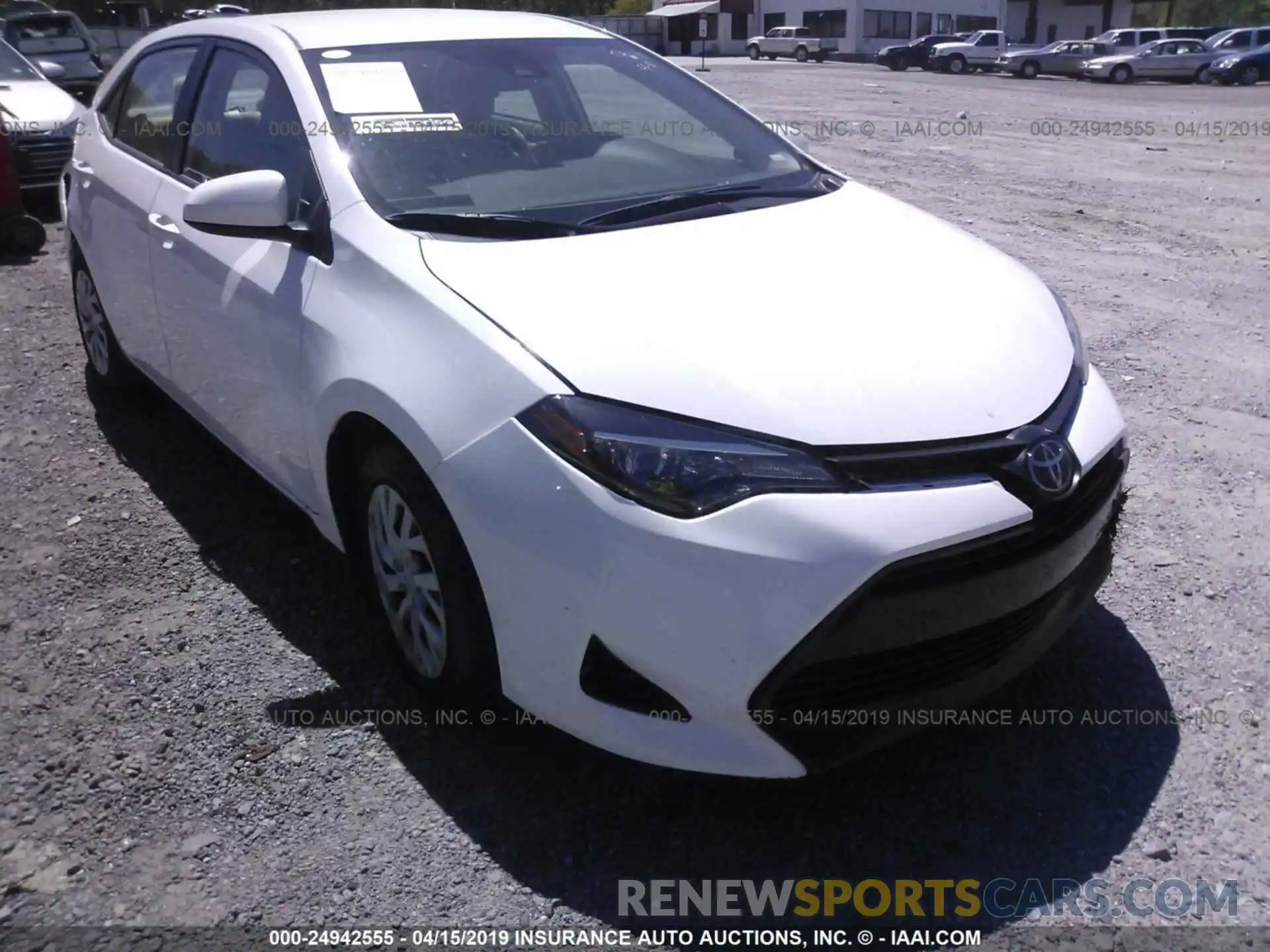 1 Photograph of a damaged car 5YFBURHEXKP870574 TOYOTA COROLLA 2019