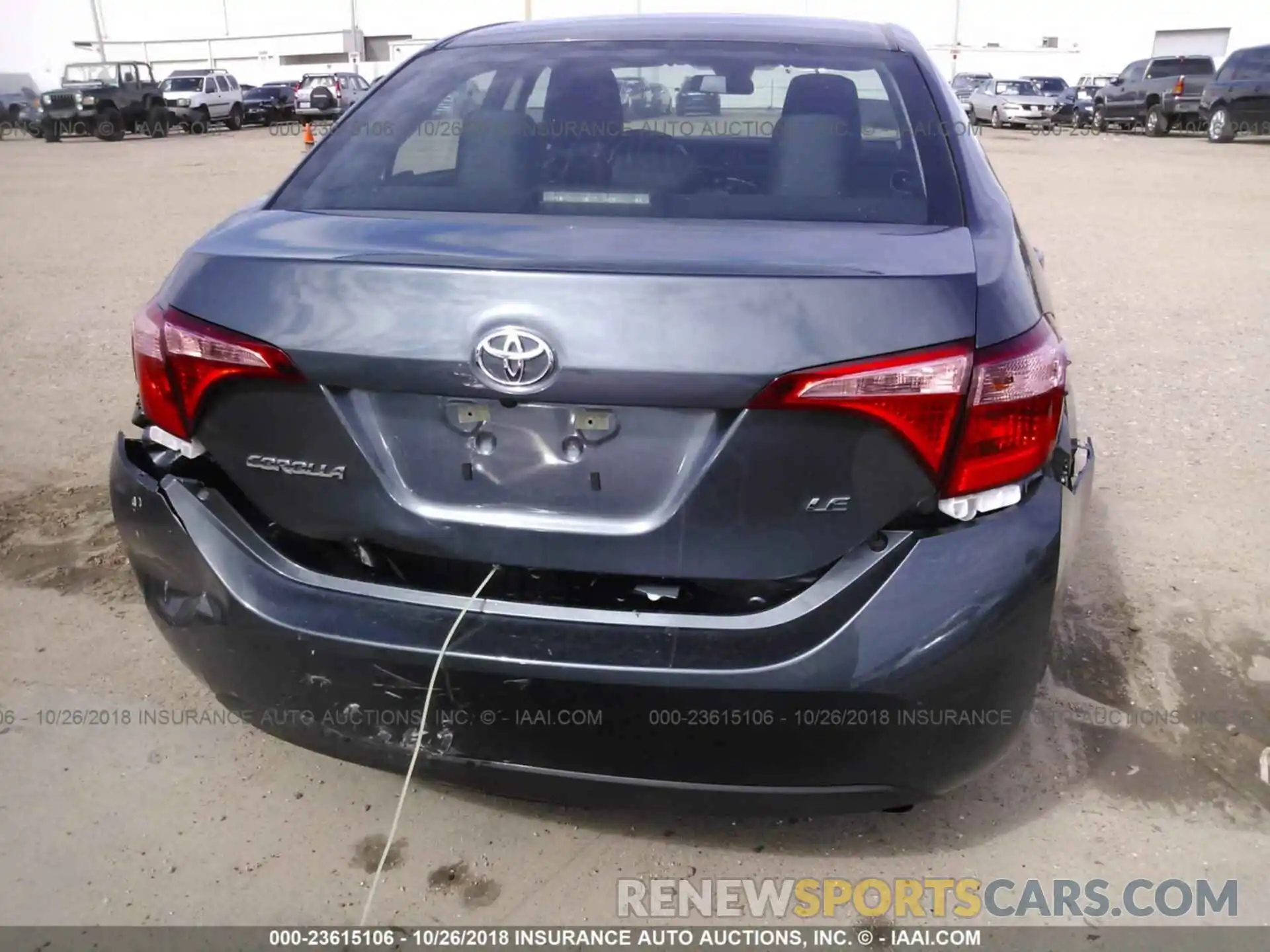 6 Photograph of a damaged car 5YFBURHEXKP872891 Toyota Corolla 2019