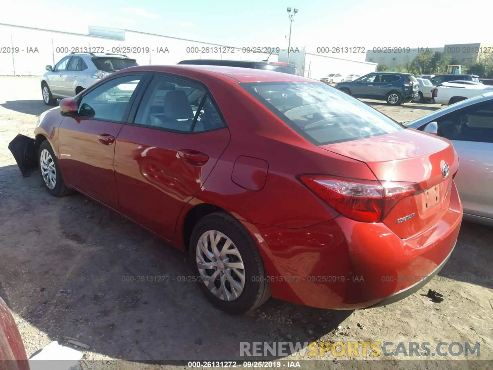 3 Photograph of a damaged car 5YFBURHEXKP873216 TOYOTA COROLLA 2019