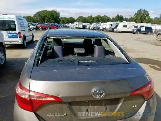 9 Photograph of a damaged car 5YFBURHEXKP873541 TOYOTA COROLLA 2019