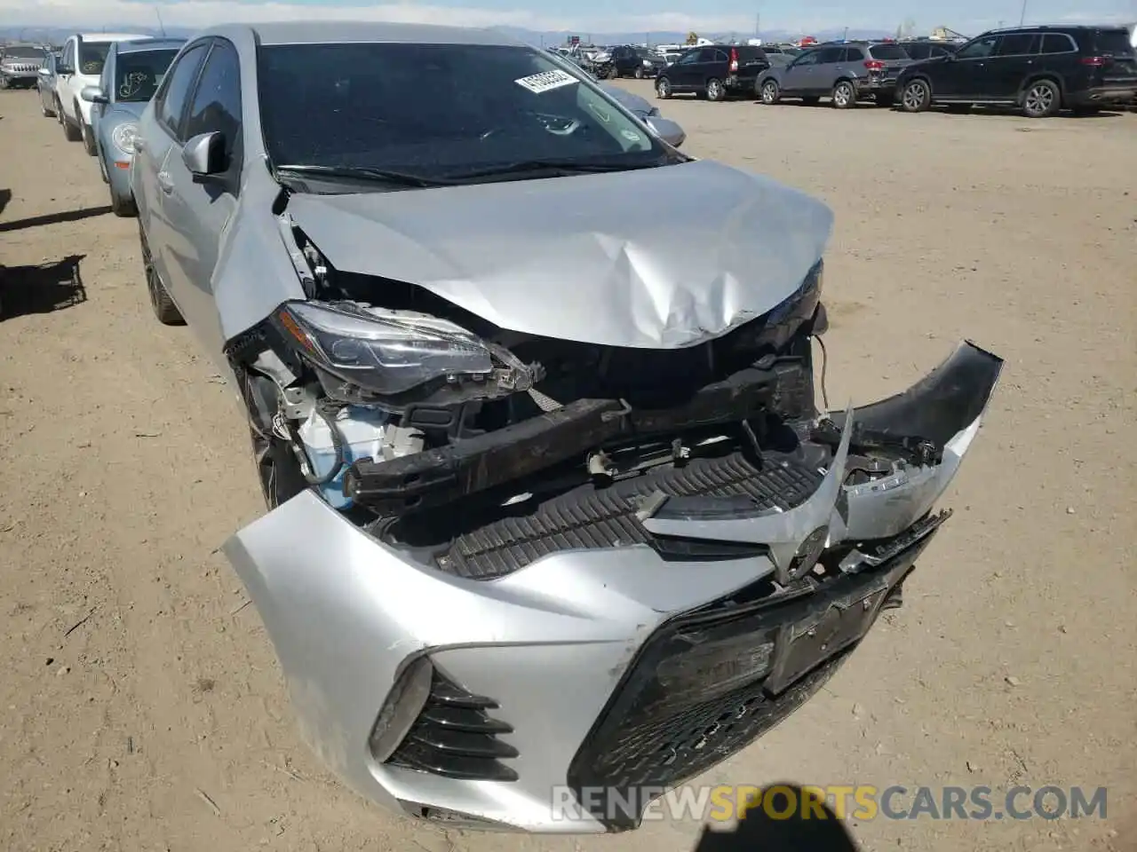 9 Photograph of a damaged car 5YFBURHEXKP873667 TOYOTA COROLLA 2019