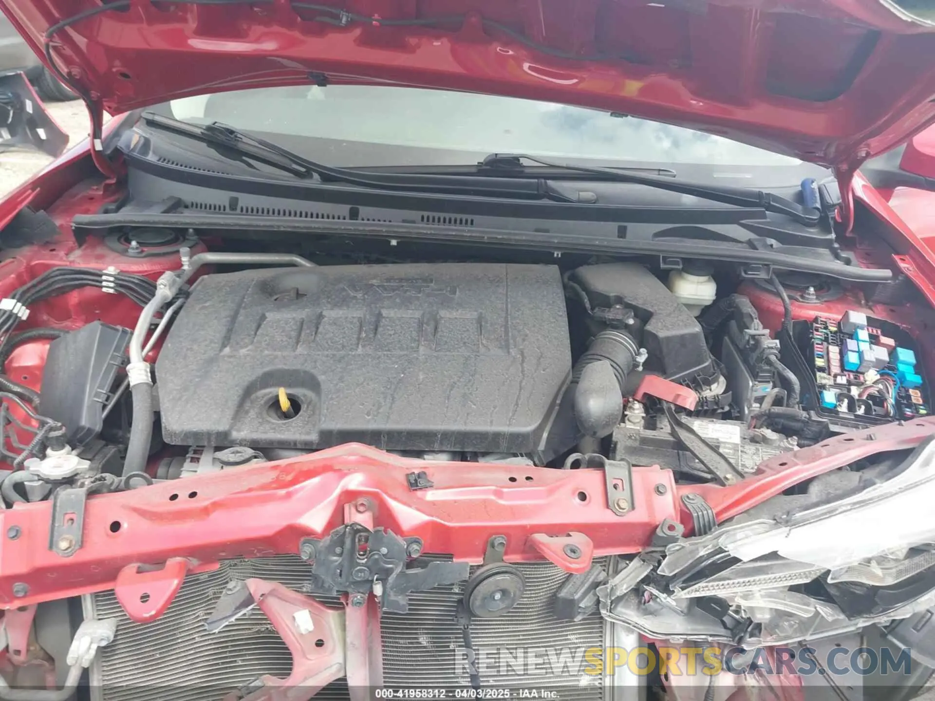 10 Photograph of a damaged car 5YFBURHEXKP875855 TOYOTA COROLLA 2019