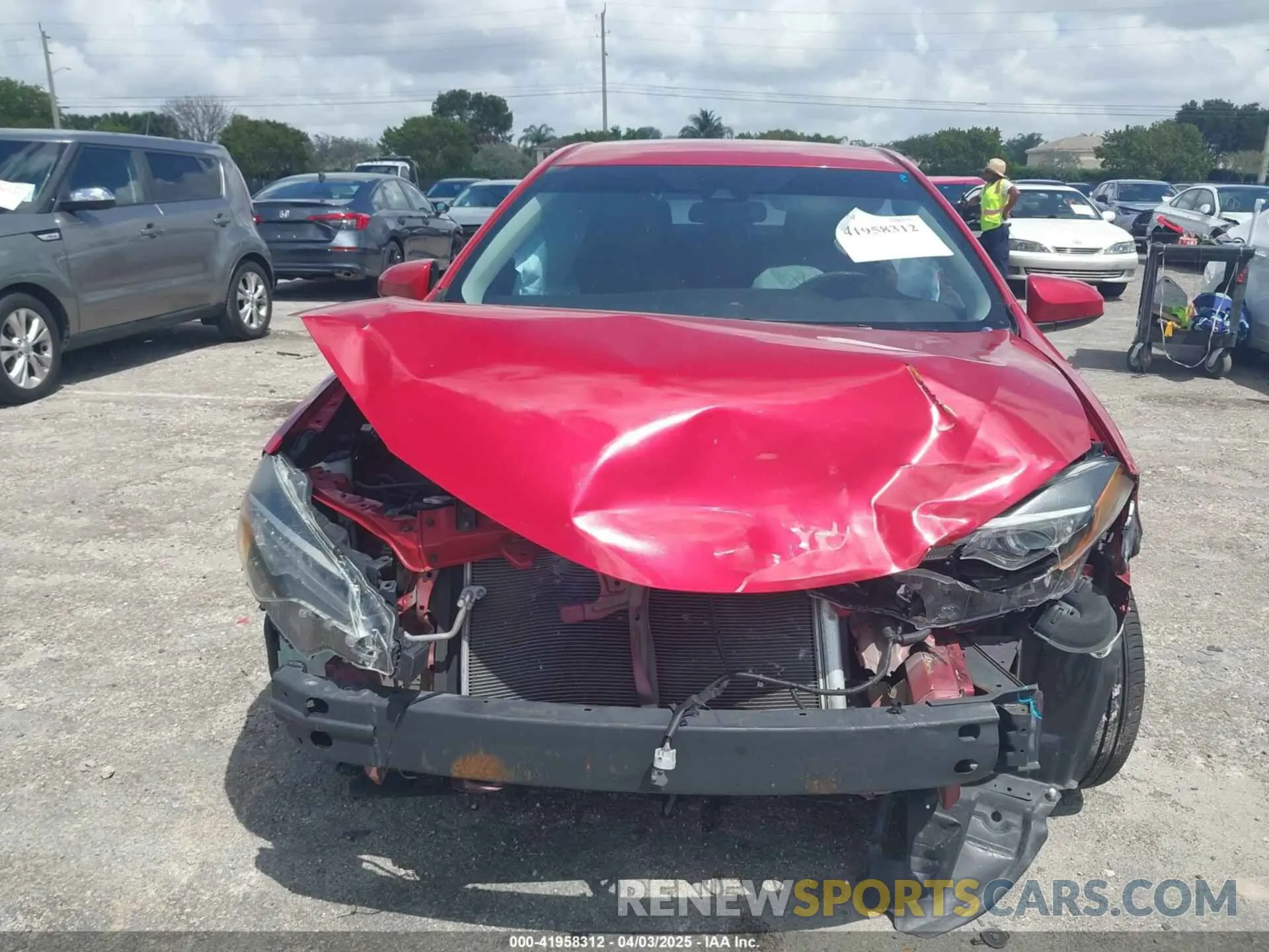 11 Photograph of a damaged car 5YFBURHEXKP875855 TOYOTA COROLLA 2019