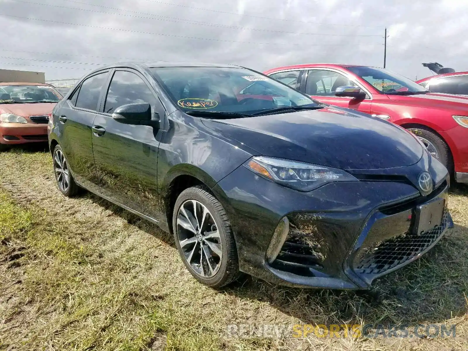 1 Photograph of a damaged car 5YFBURHEXKP876083 TOYOTA COROLLA 2019