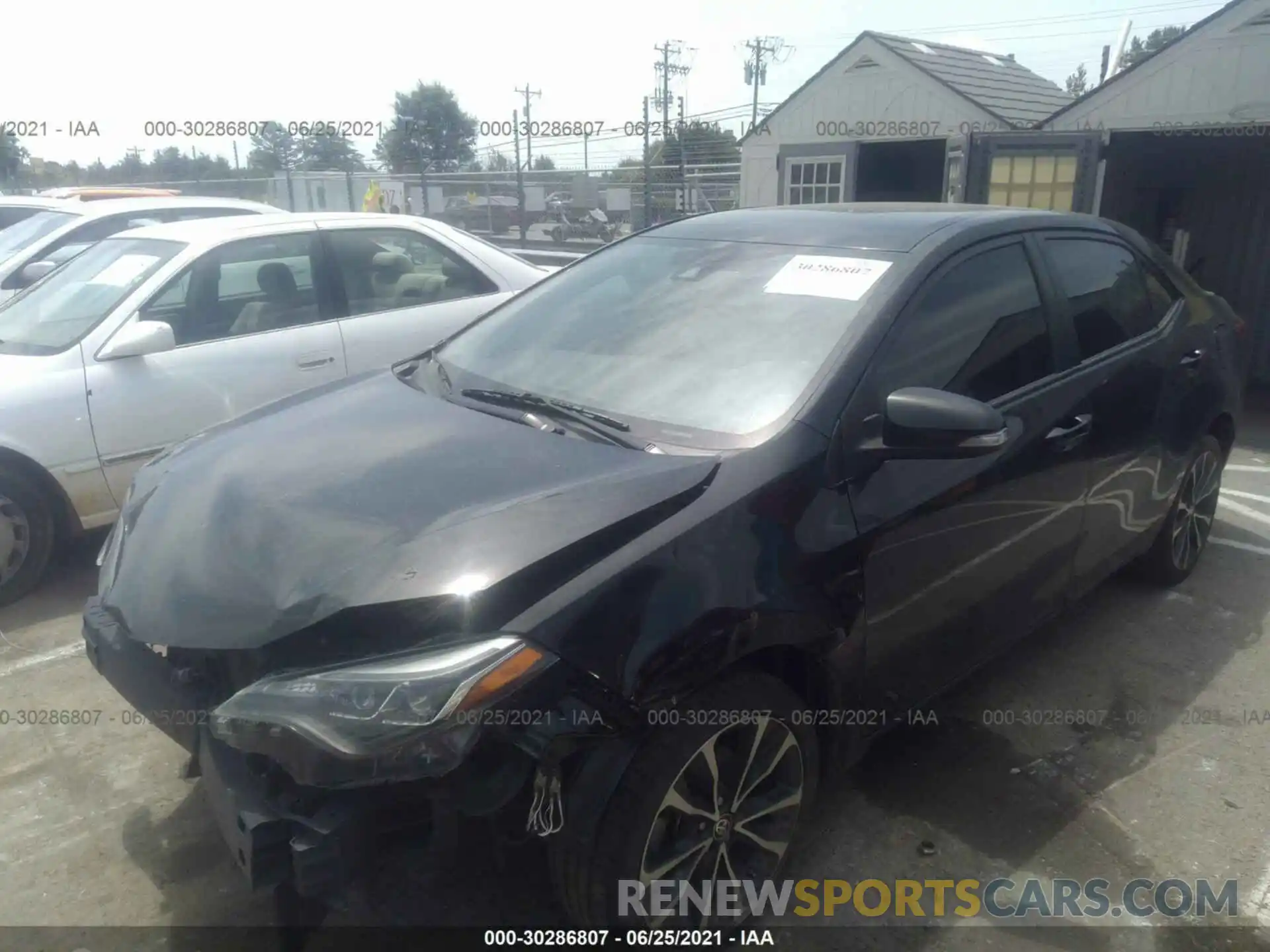 2 Photograph of a damaged car 5YFBURHEXKP876360 TOYOTA COROLLA 2019