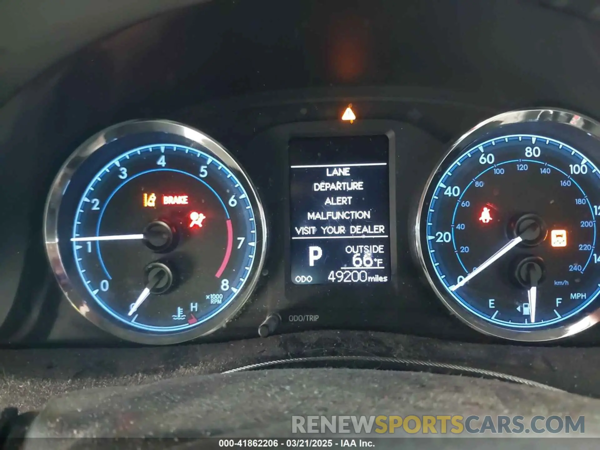 7 Photograph of a damaged car 5YFBURHEXKP877069 TOYOTA COROLLA 2019