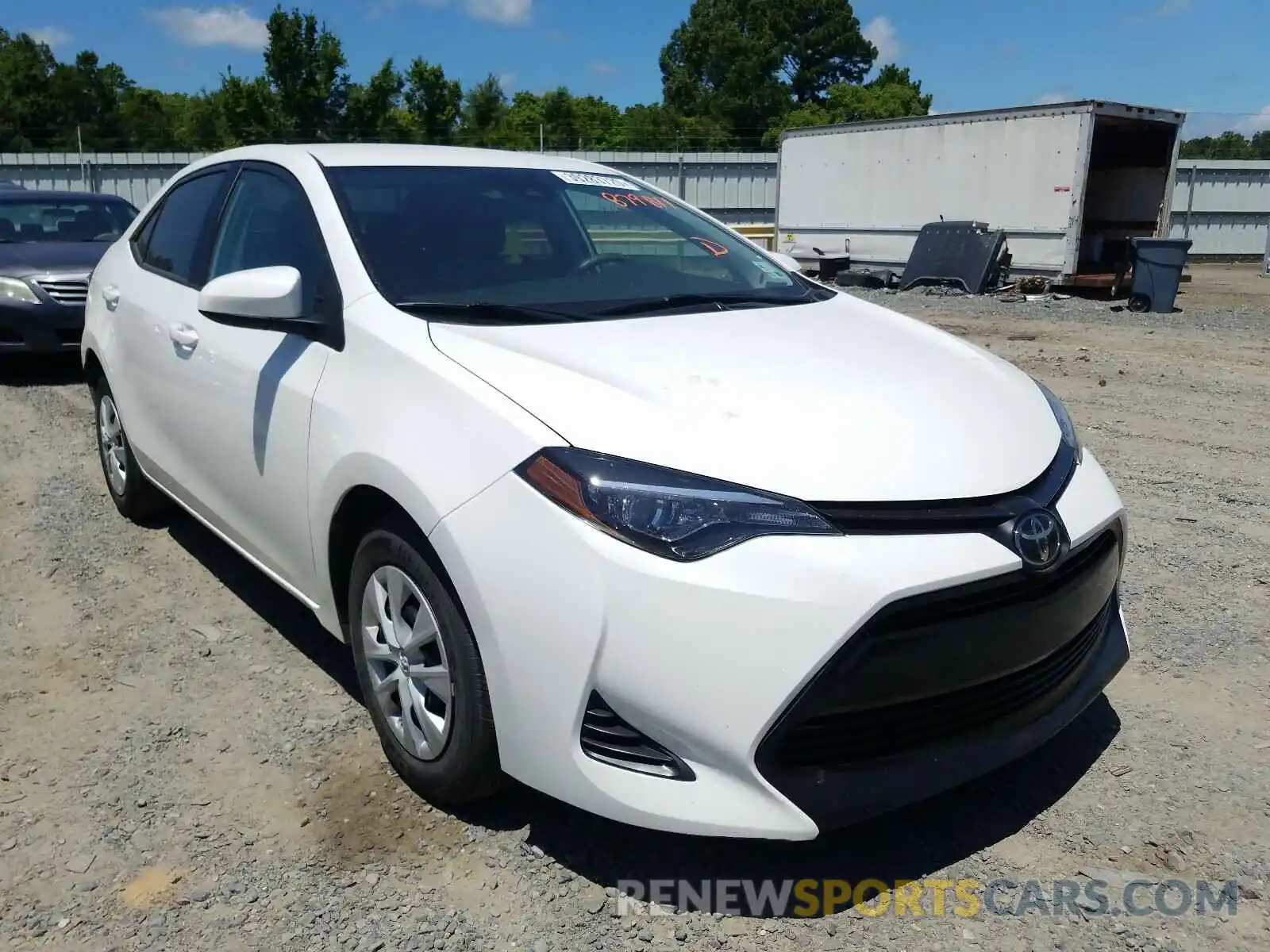 1 Photograph of a damaged car 5YFBURHEXKP879811 TOYOTA COROLLA 2019