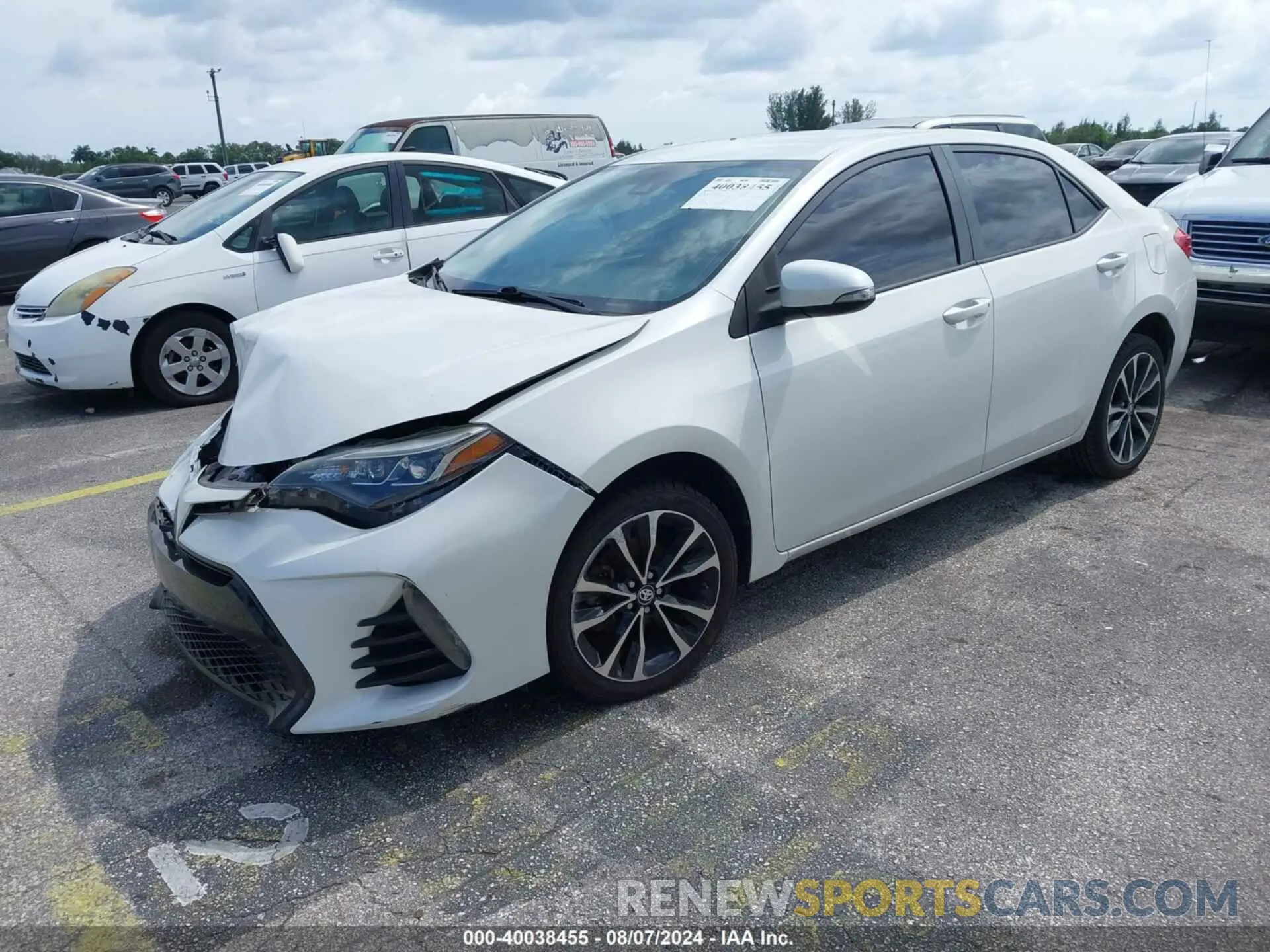 21 Photograph of a damaged car 5YFBURHEXKP880506 TOYOTA COROLLA 2019
