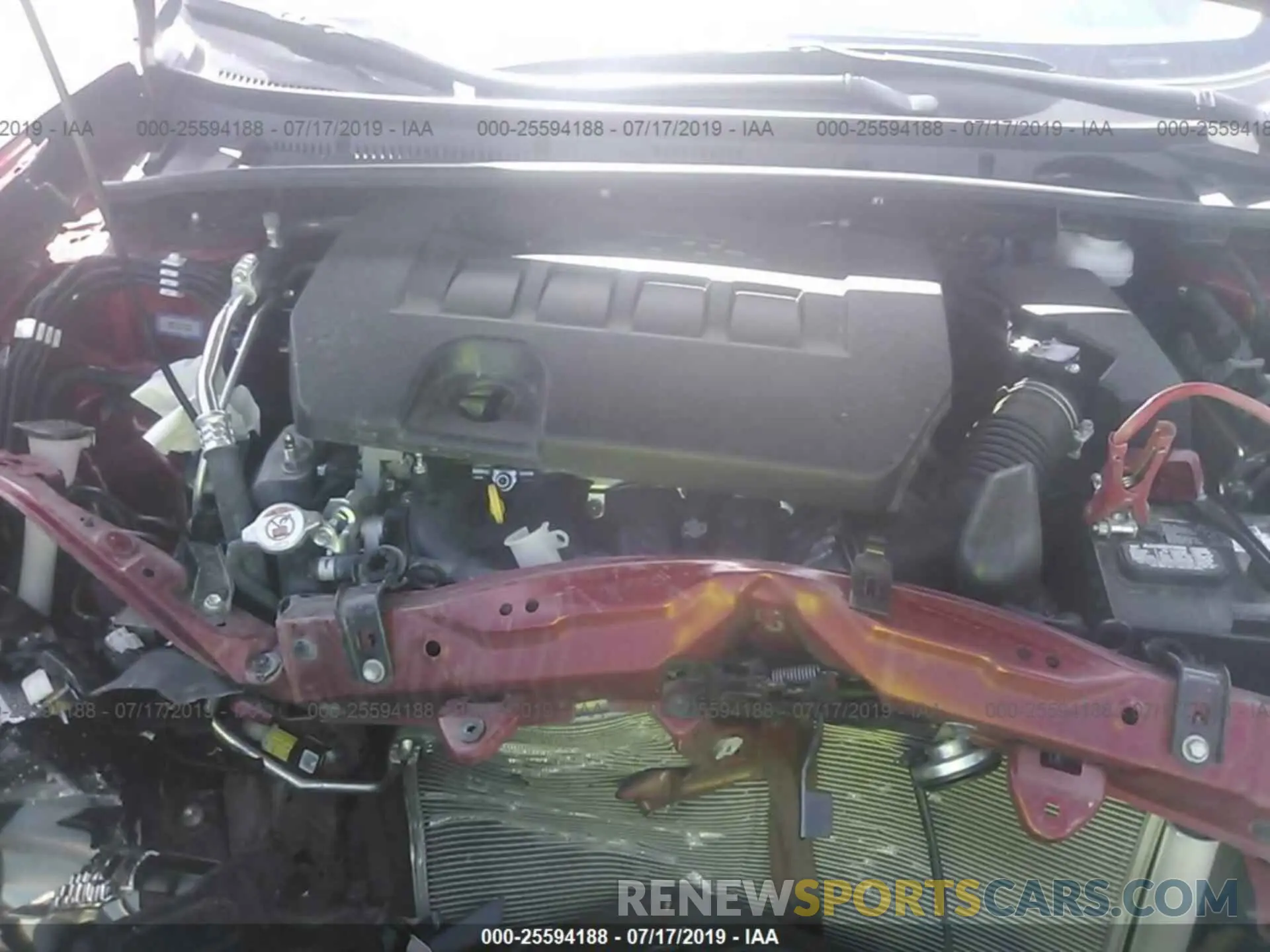 10 Photograph of a damaged car 5YFBURHEXKP882322 TOYOTA COROLLA 2019