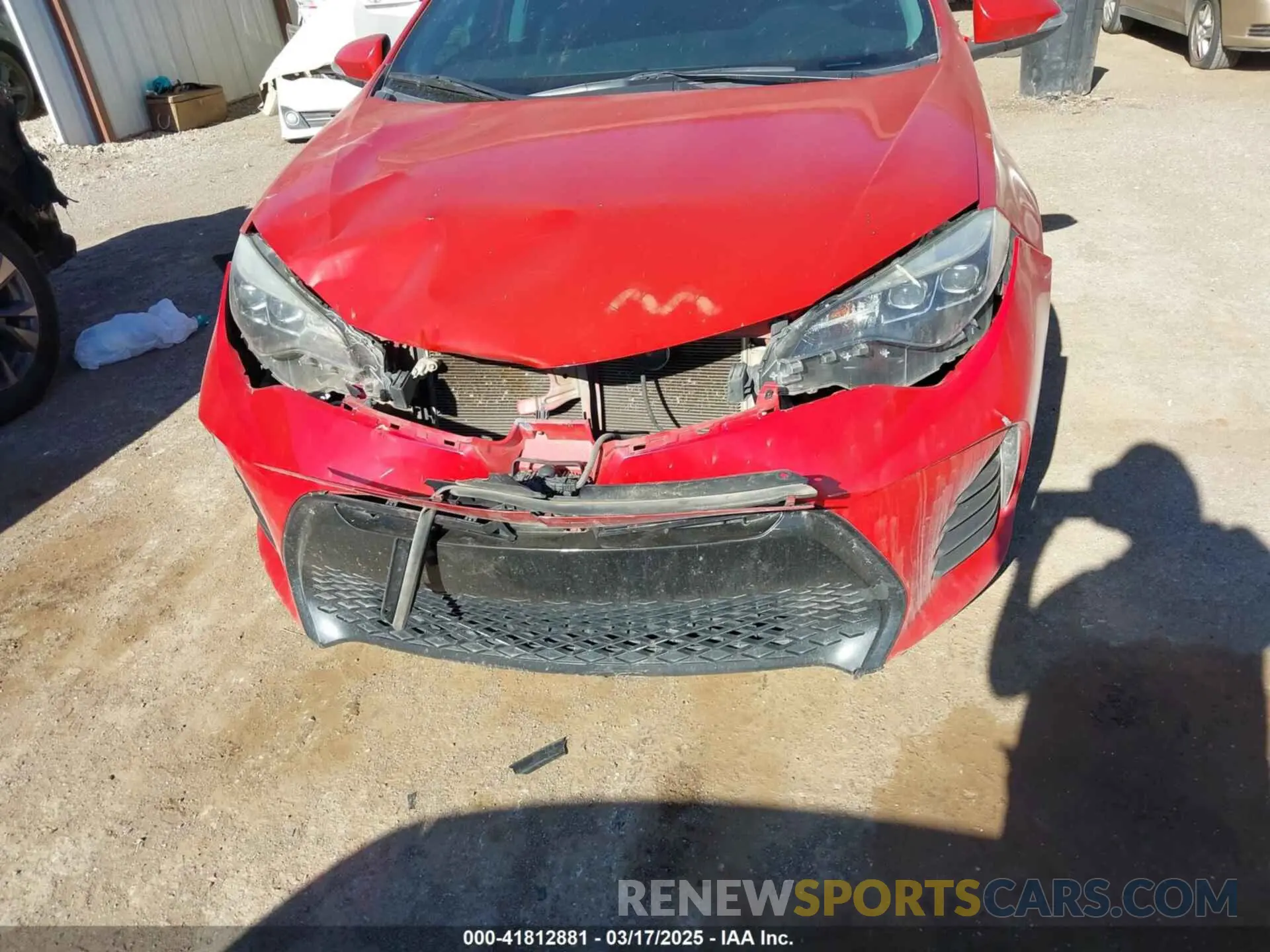 6 Photograph of a damaged car 5YFBURHEXKP884653 TOYOTA COROLLA 2019