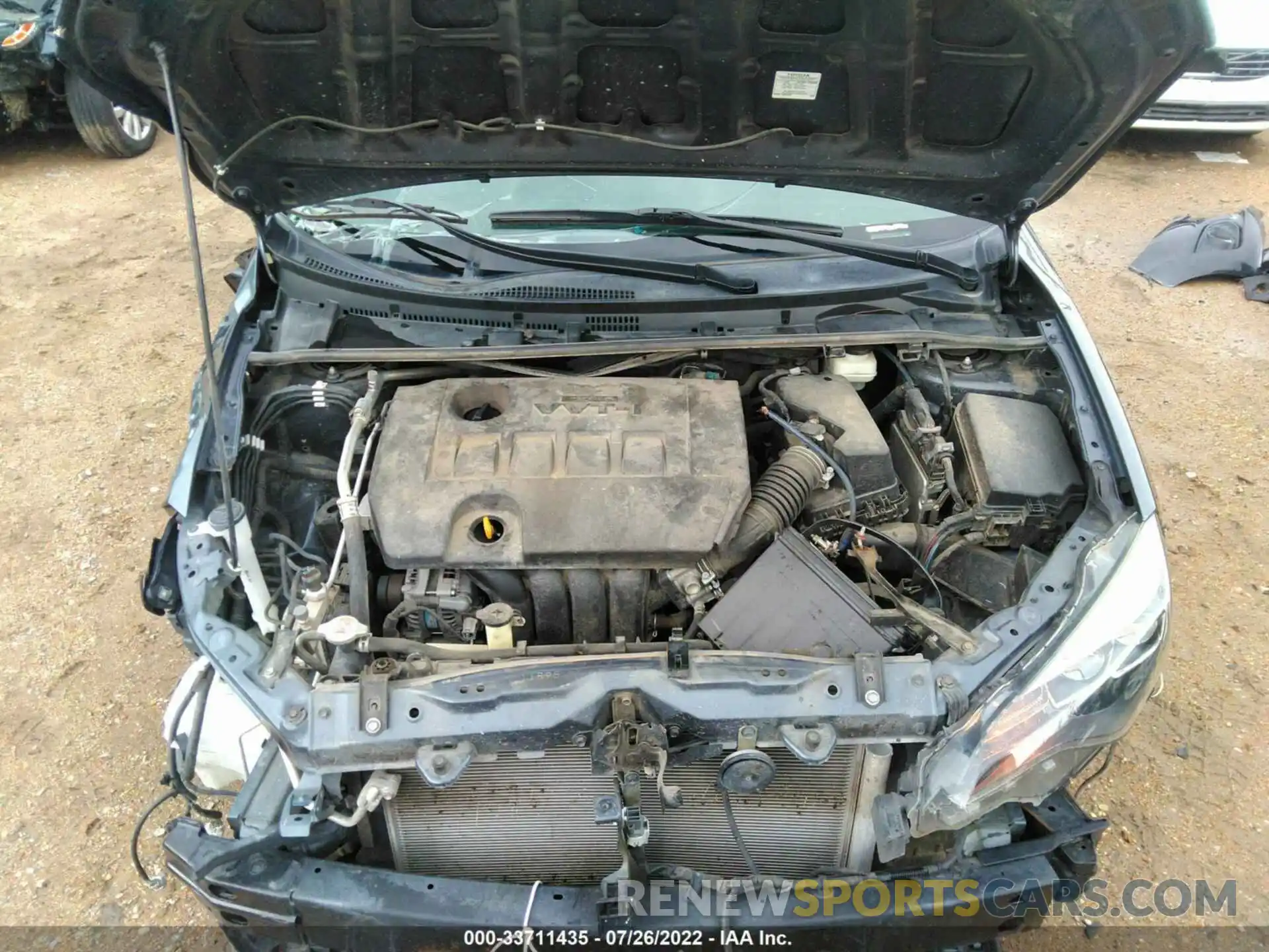 10 Photograph of a damaged car 5YFBURHEXKP887262 TOYOTA COROLLA 2019