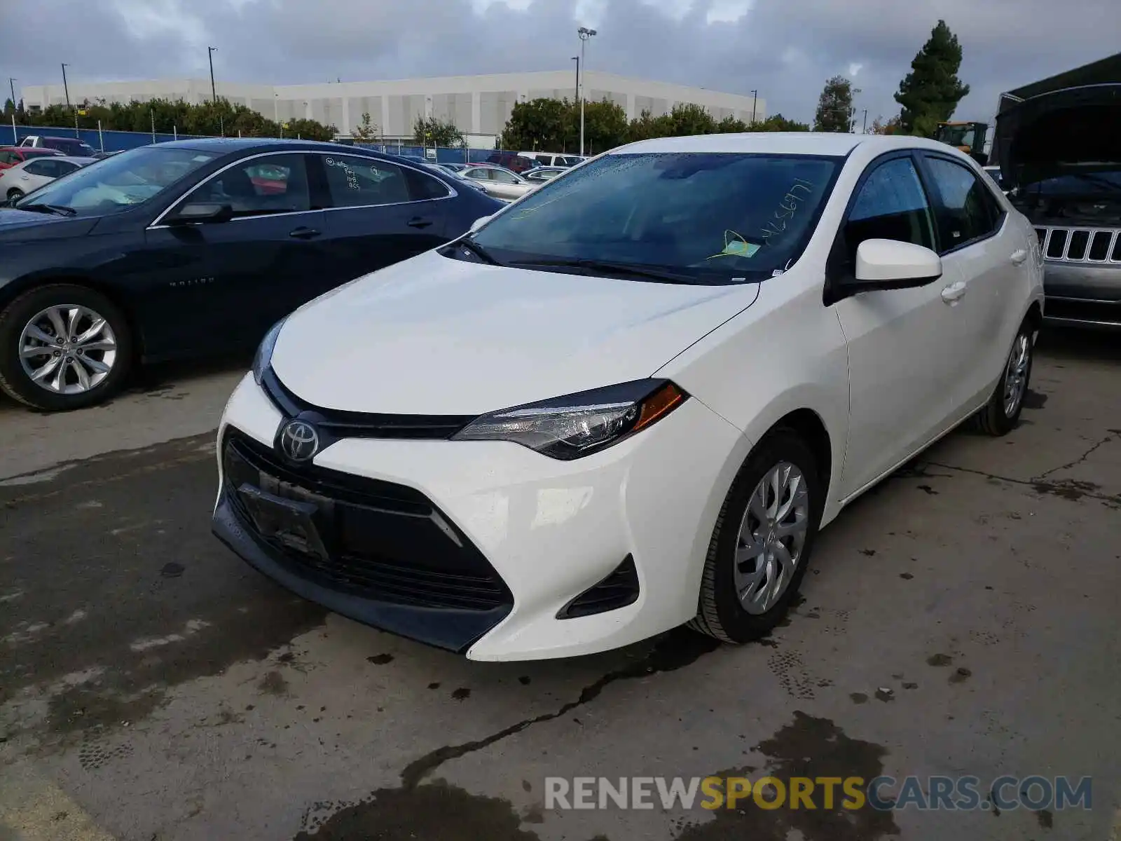 2 Photograph of a damaged car 5YFBURHEXKP889772 TOYOTA COROLLA 2019