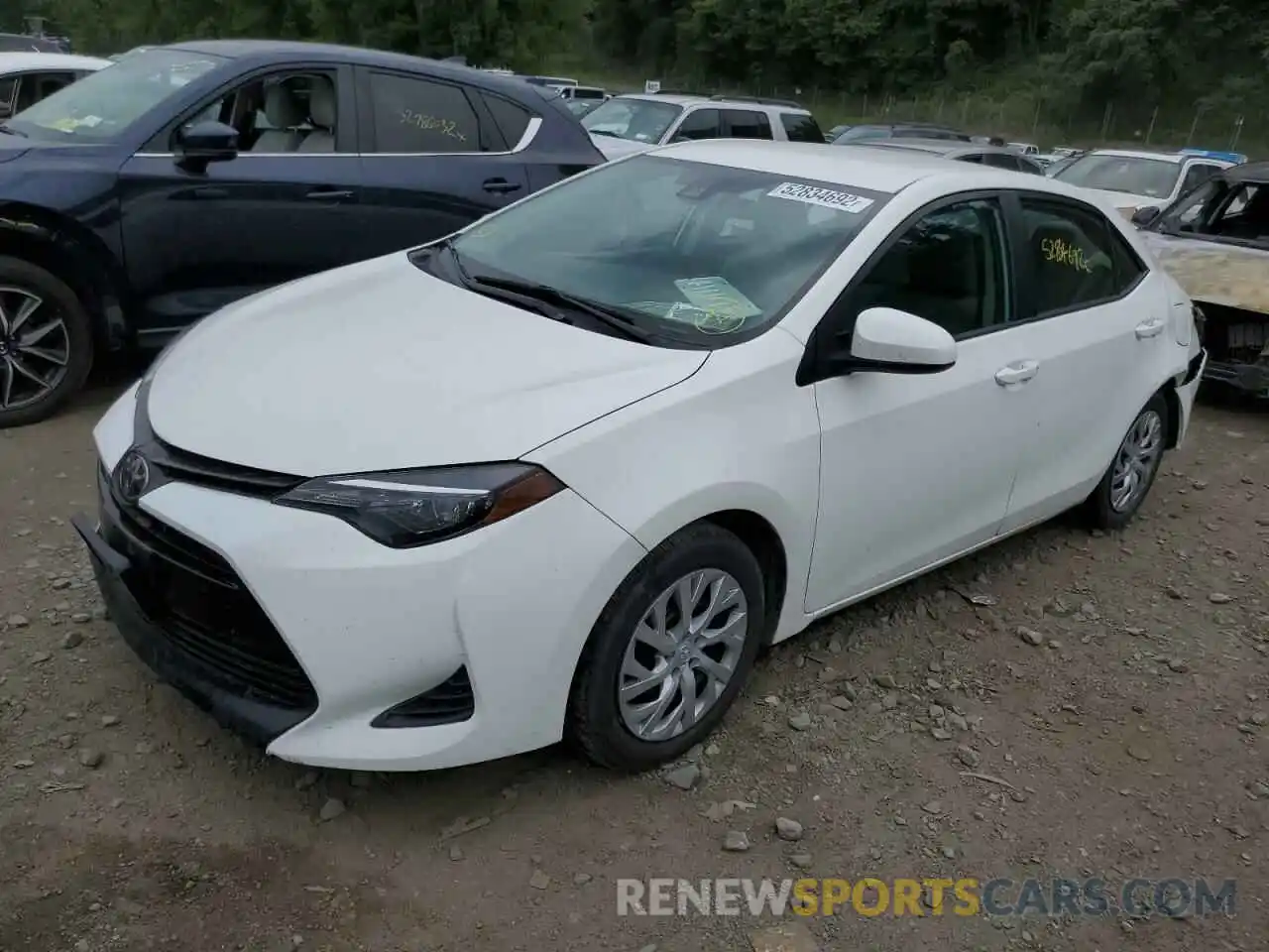 2 Photograph of a damaged car 5YFBURHEXKP892655 TOYOTA COROLLA 2019