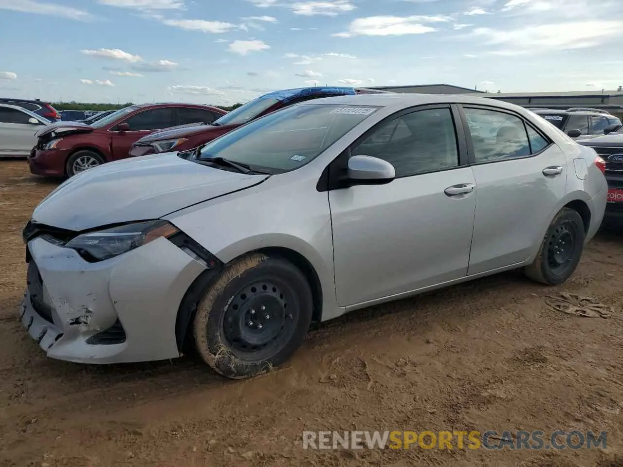 1 Photograph of a damaged car 5YFBURHEXKP898116 TOYOTA COROLLA 2019