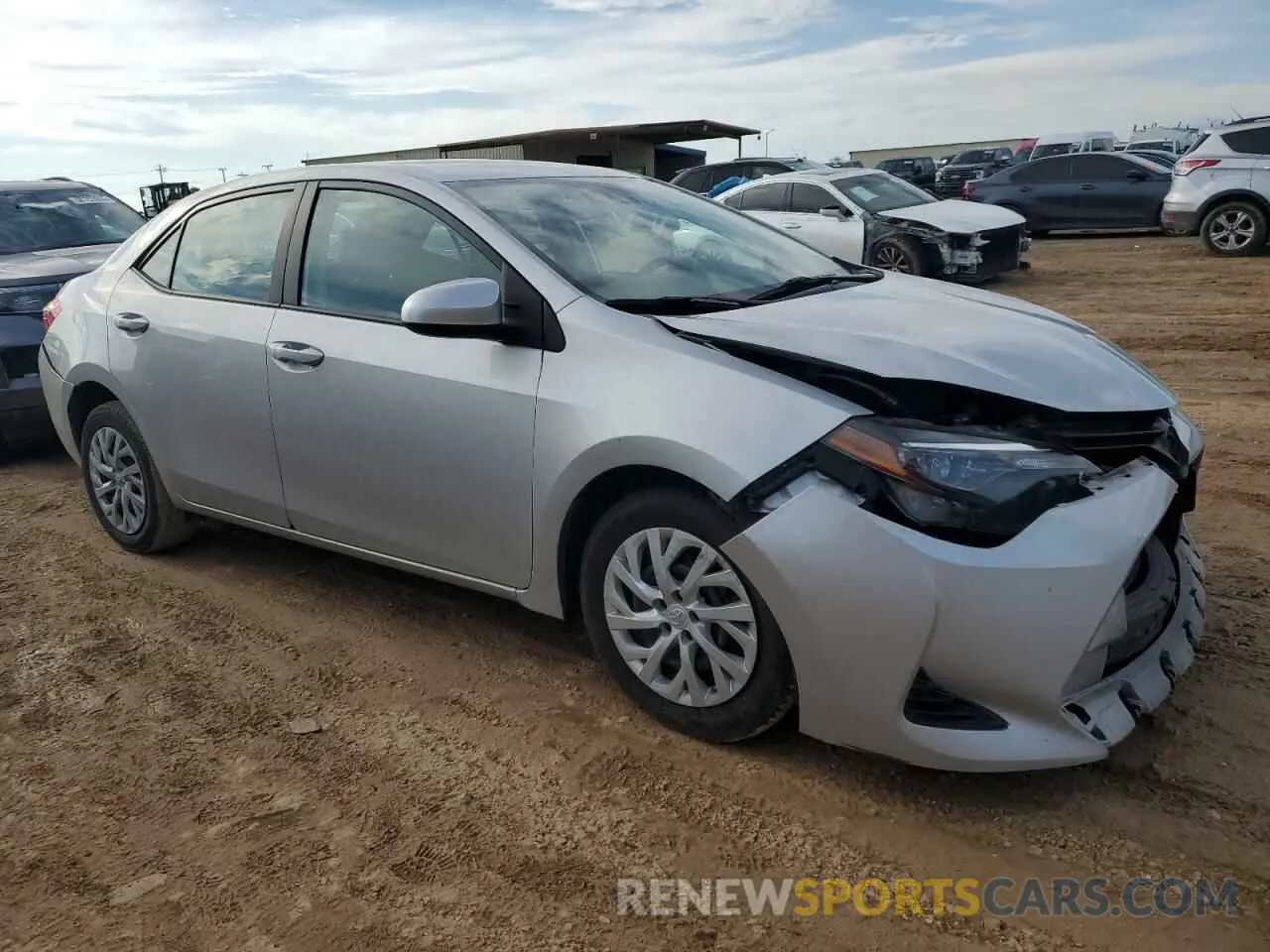 4 Photograph of a damaged car 5YFBURHEXKP898116 TOYOTA COROLLA 2019