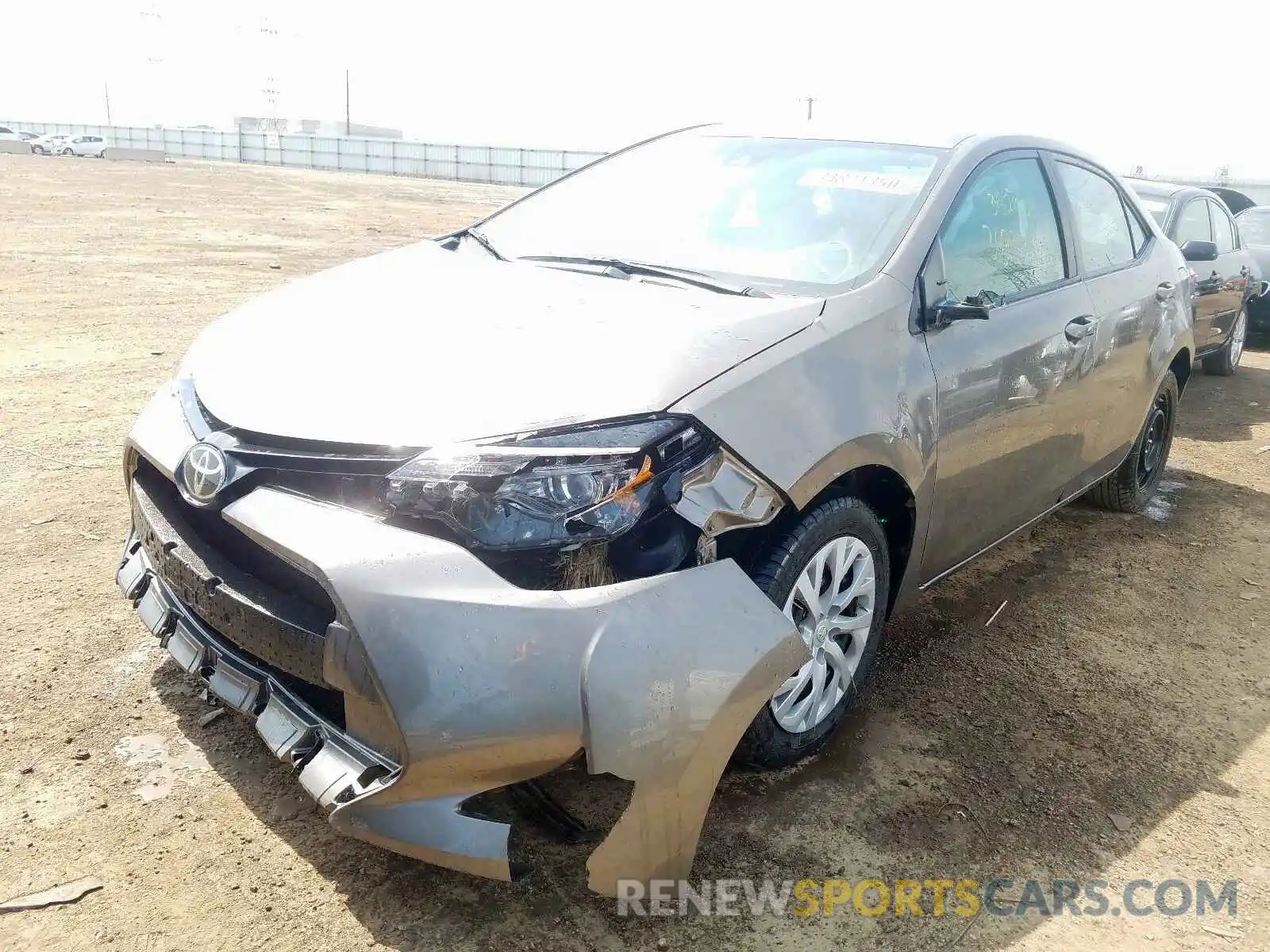 2 Photograph of a damaged car 5YFBURHEXKP898438 TOYOTA COROLLA 2019