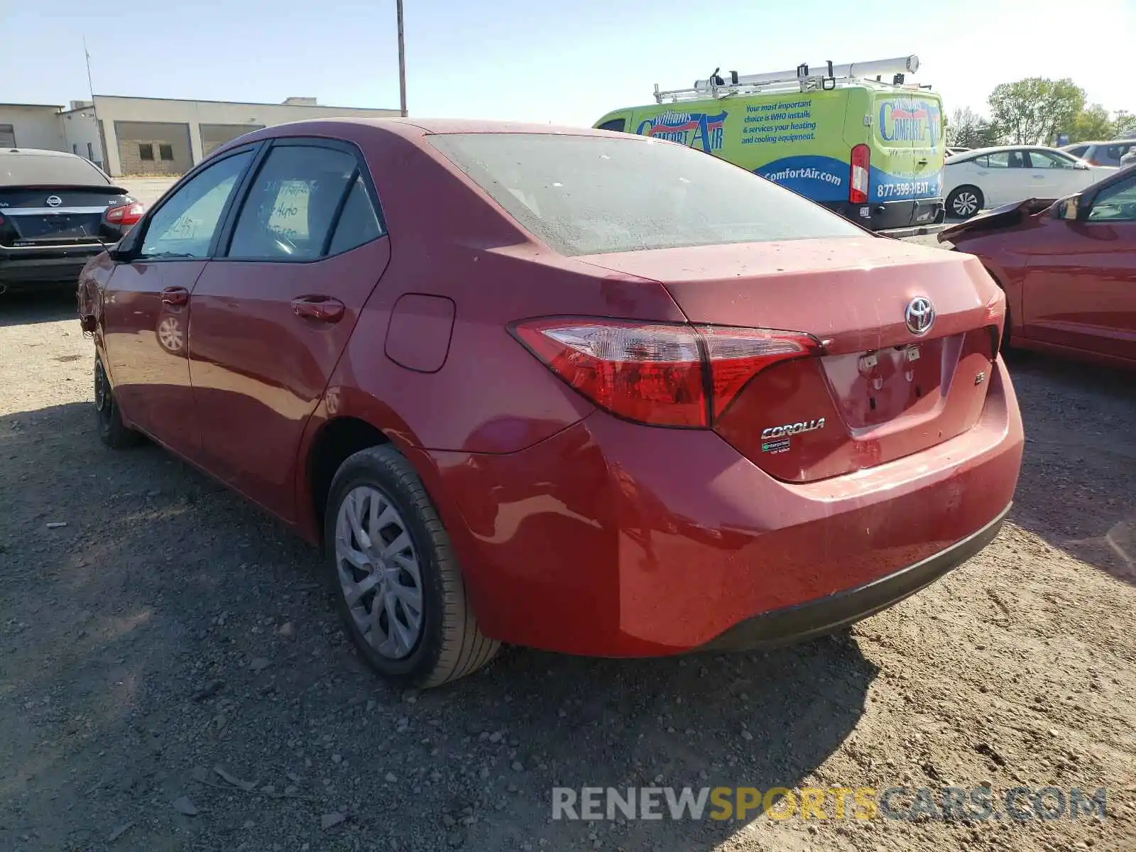 3 Photograph of a damaged car 5YFBURHEXKP898813 TOYOTA COROLLA 2019