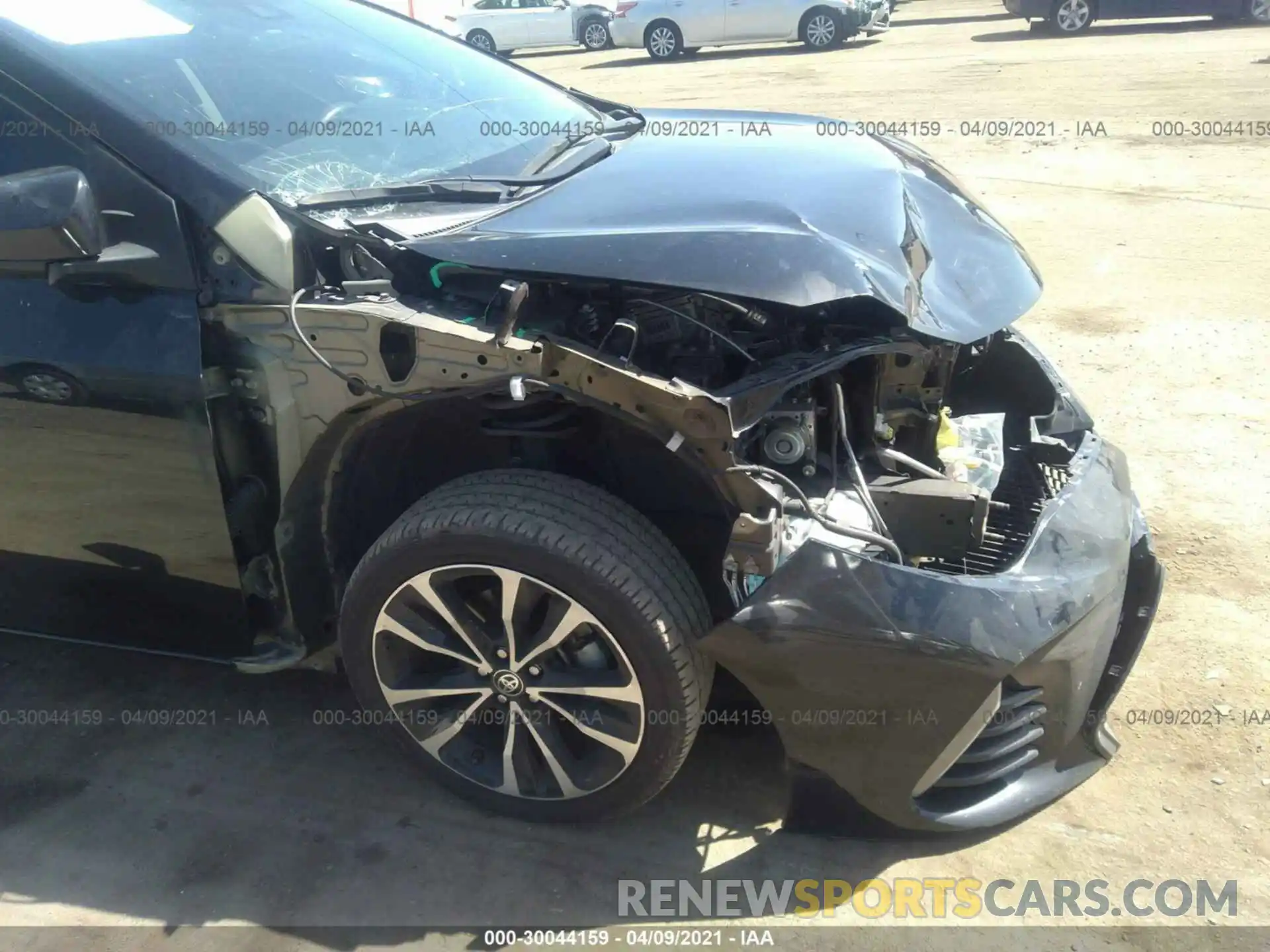 6 Photograph of a damaged car 5YFBURHEXKP900396 TOYOTA COROLLA 2019