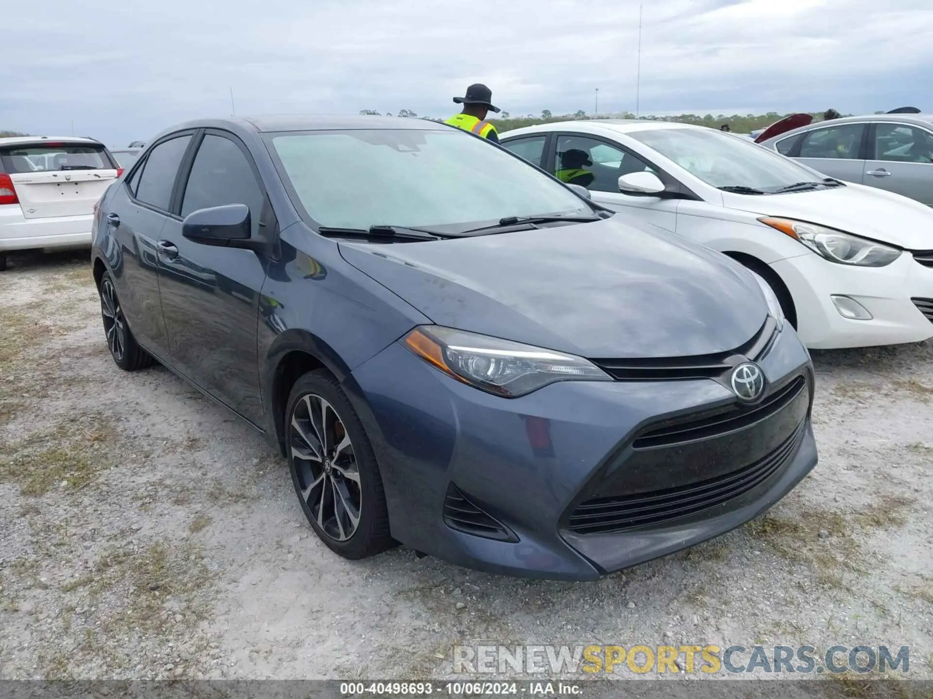 1 Photograph of a damaged car 5YFBURHEXKP900611 TOYOTA COROLLA 2019