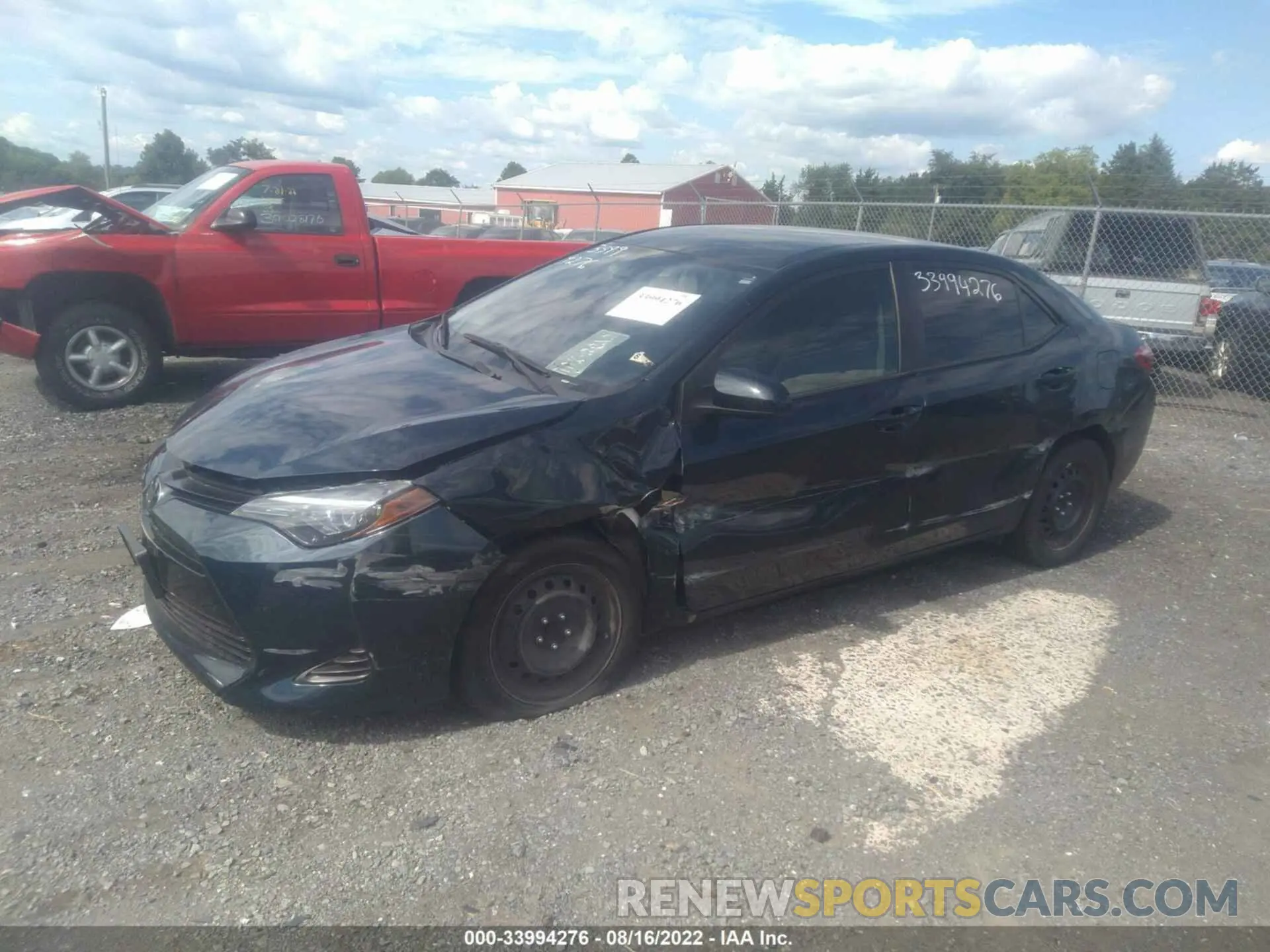 2 Photograph of a damaged car 5YFBURHEXKP902021 TOYOTA COROLLA 2019