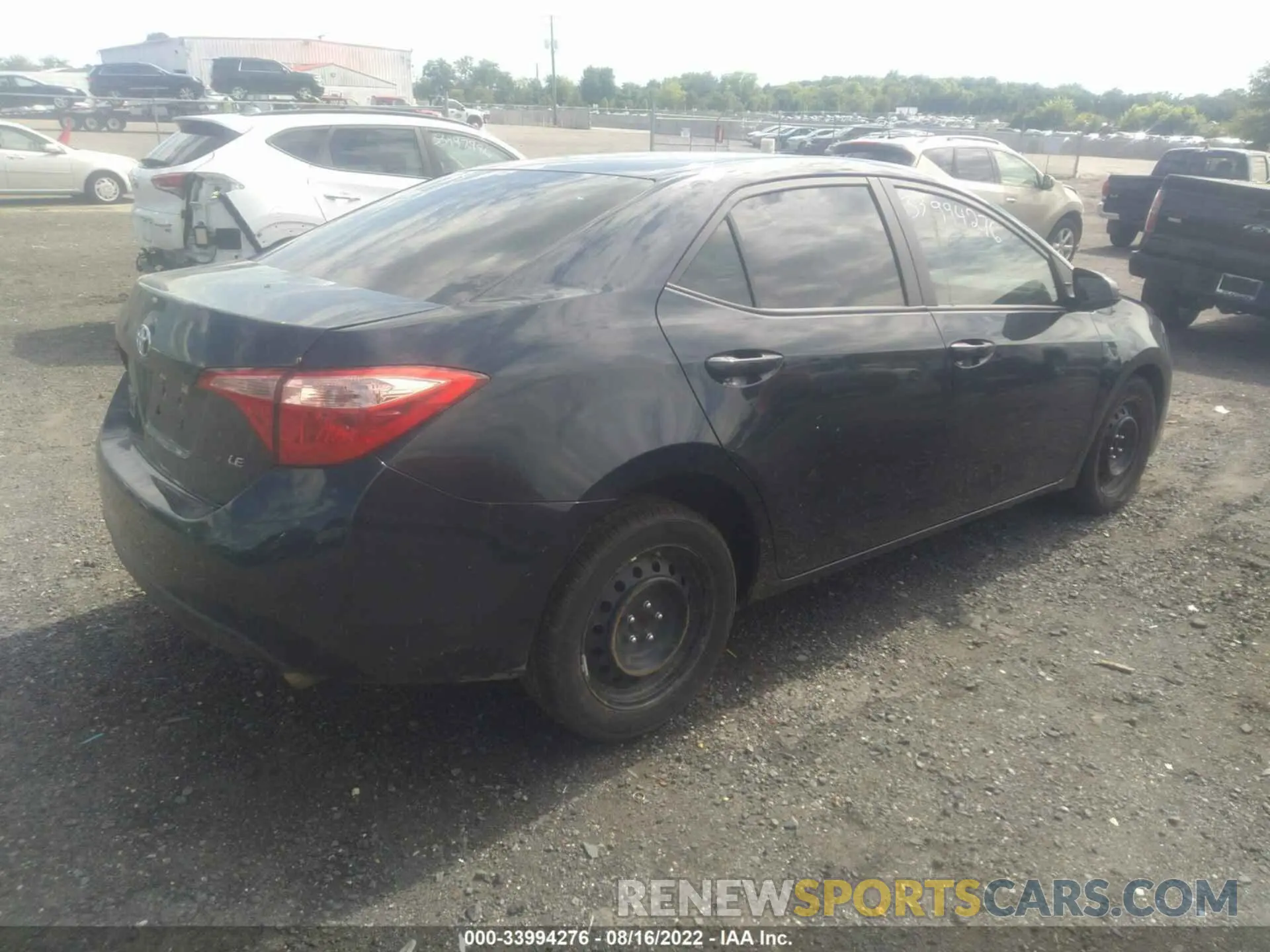 4 Photograph of a damaged car 5YFBURHEXKP902021 TOYOTA COROLLA 2019