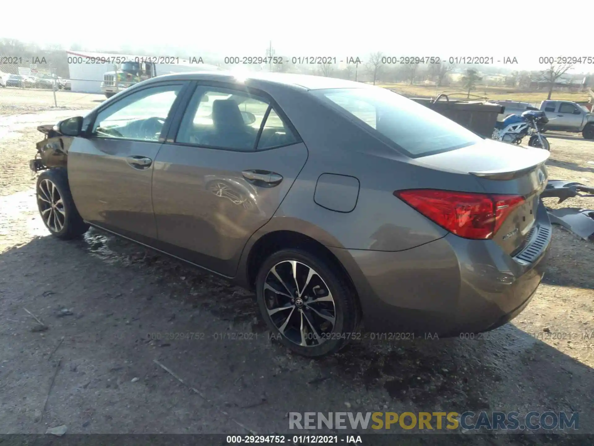 3 Photograph of a damaged car 5YFBURHEXKP903024 TOYOTA COROLLA 2019